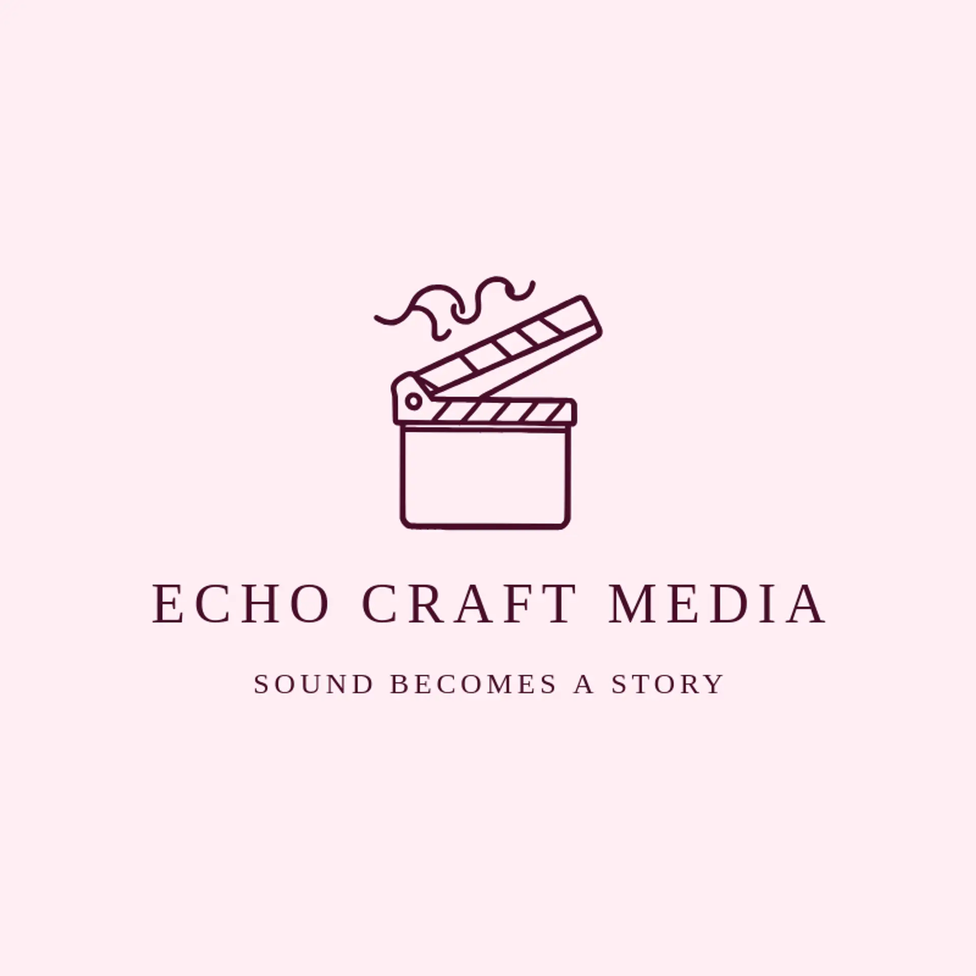 Echo Craft Media logo for production