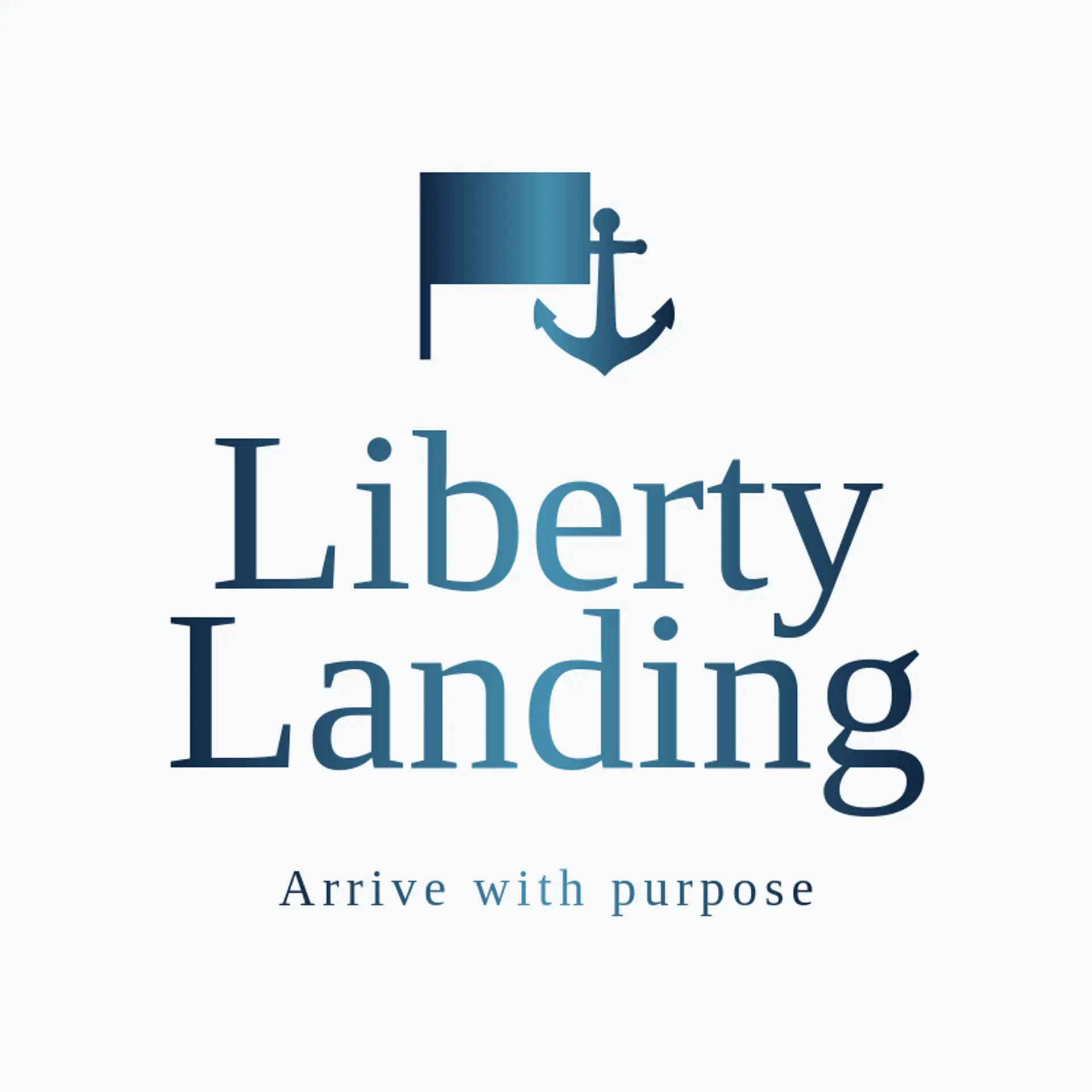 Liberty Landing logo for usa flag
