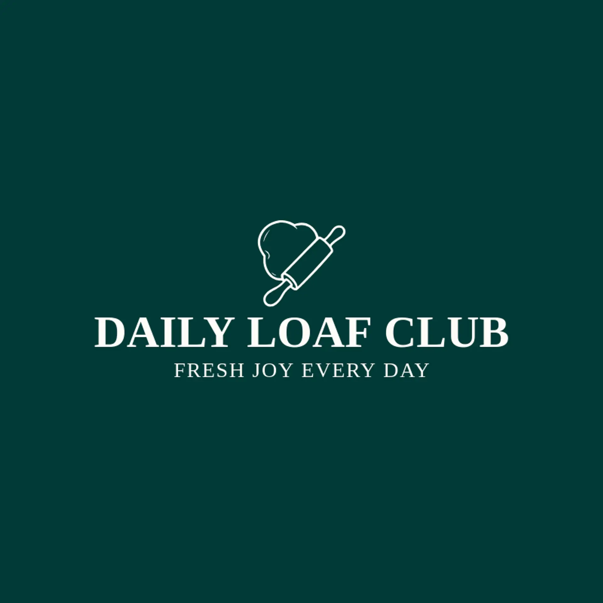Daily Loaf Club logo for bread