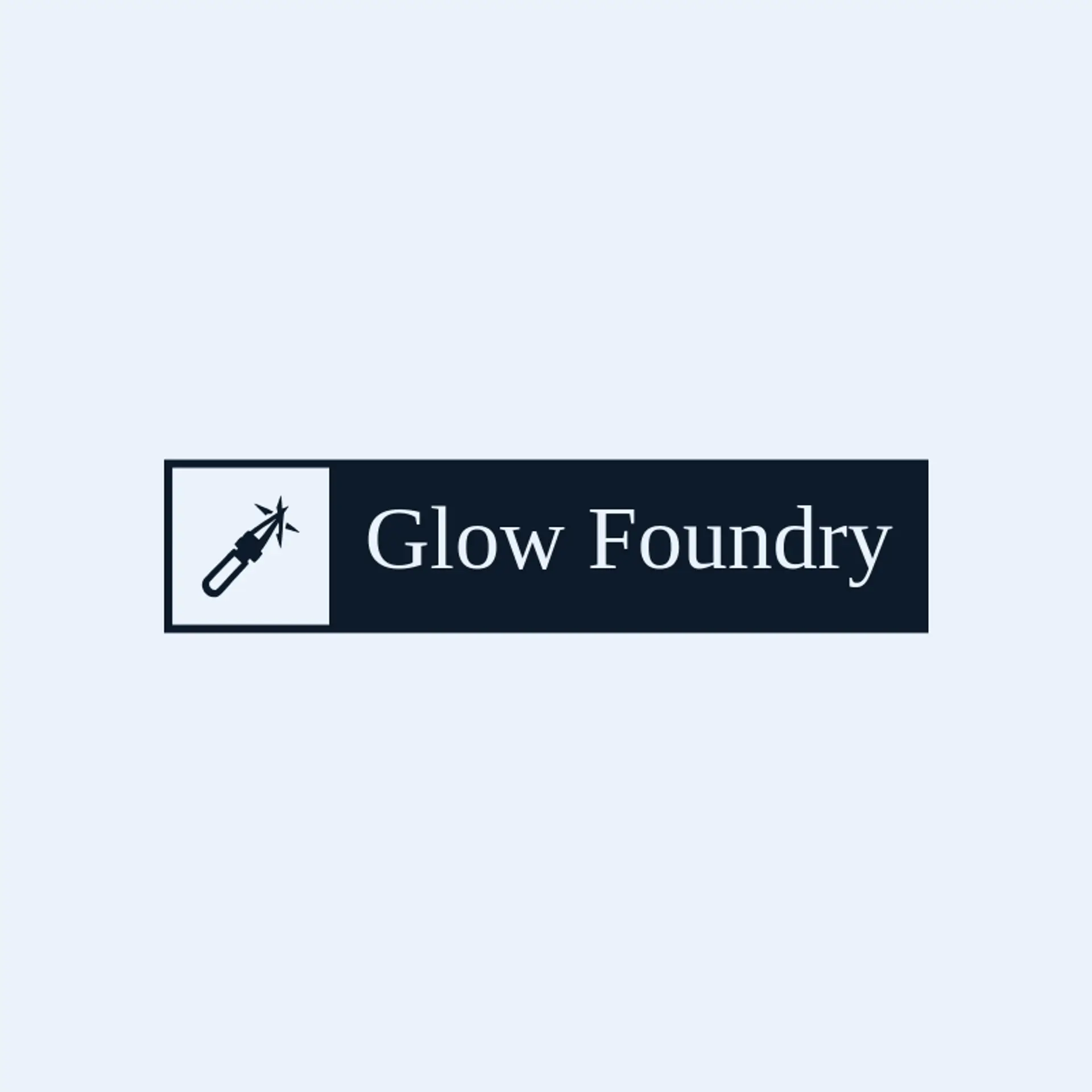 Glow Foundry logo for glow