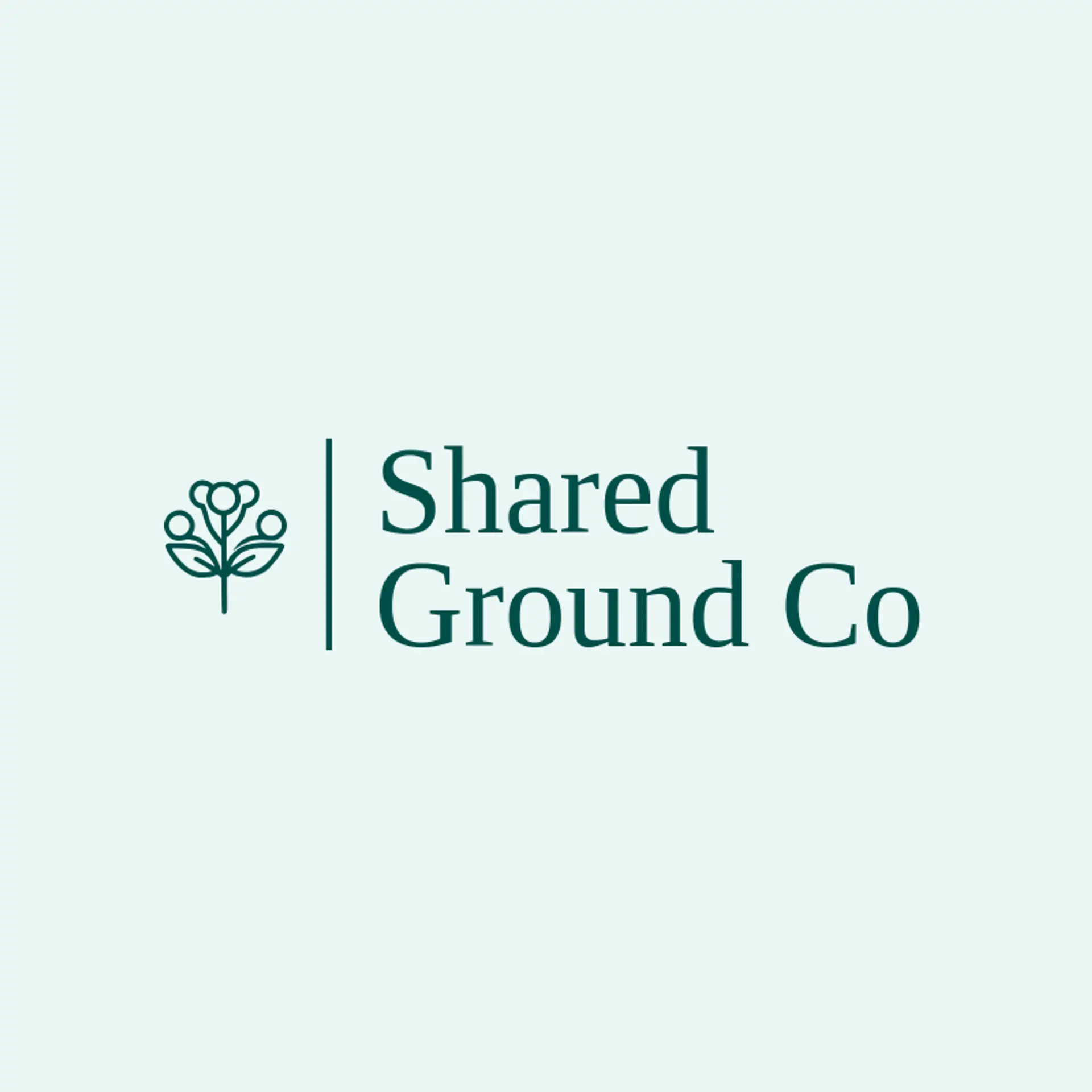 Shared Ground Co logo for crowdsourcing