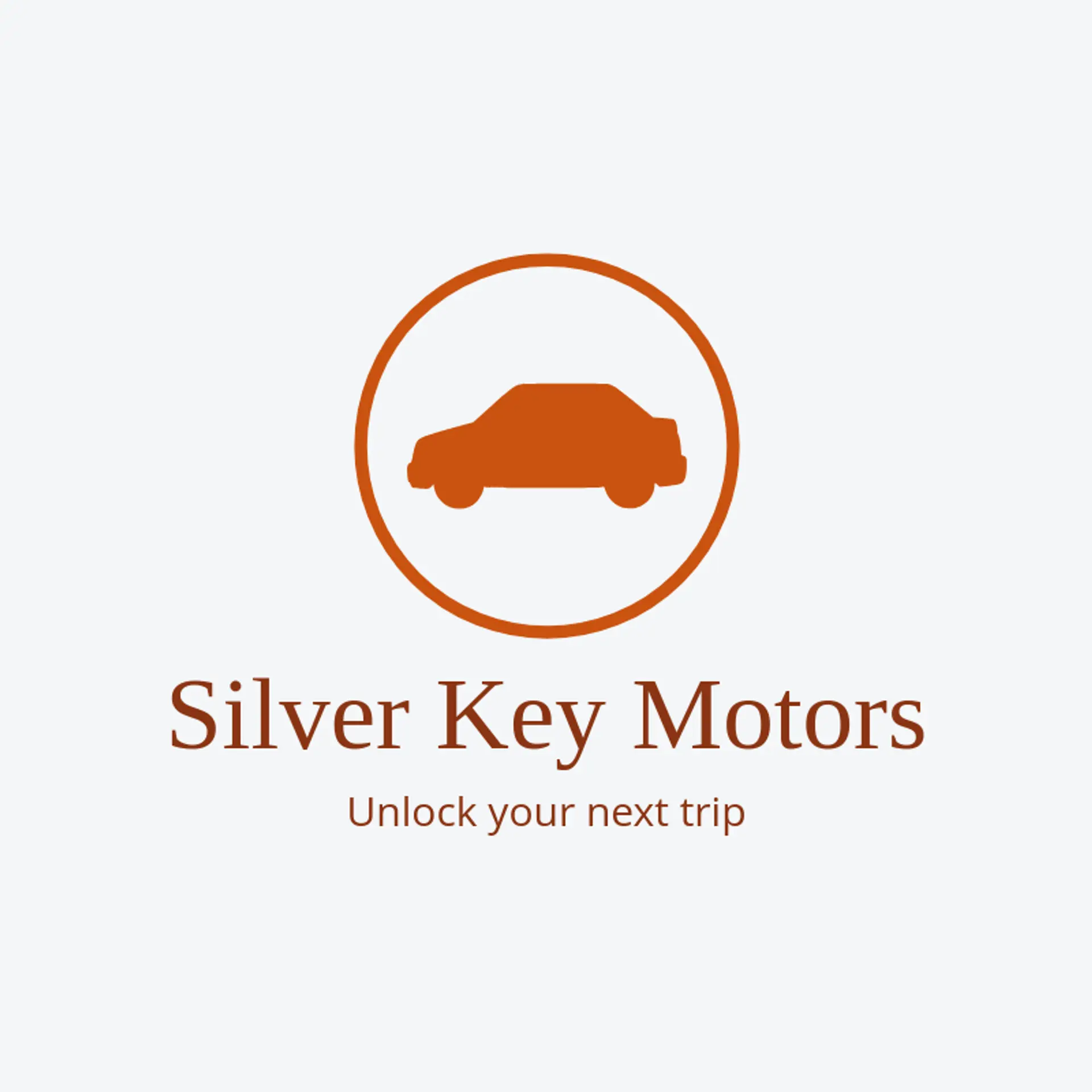 Silver Key Motors logo for car rental