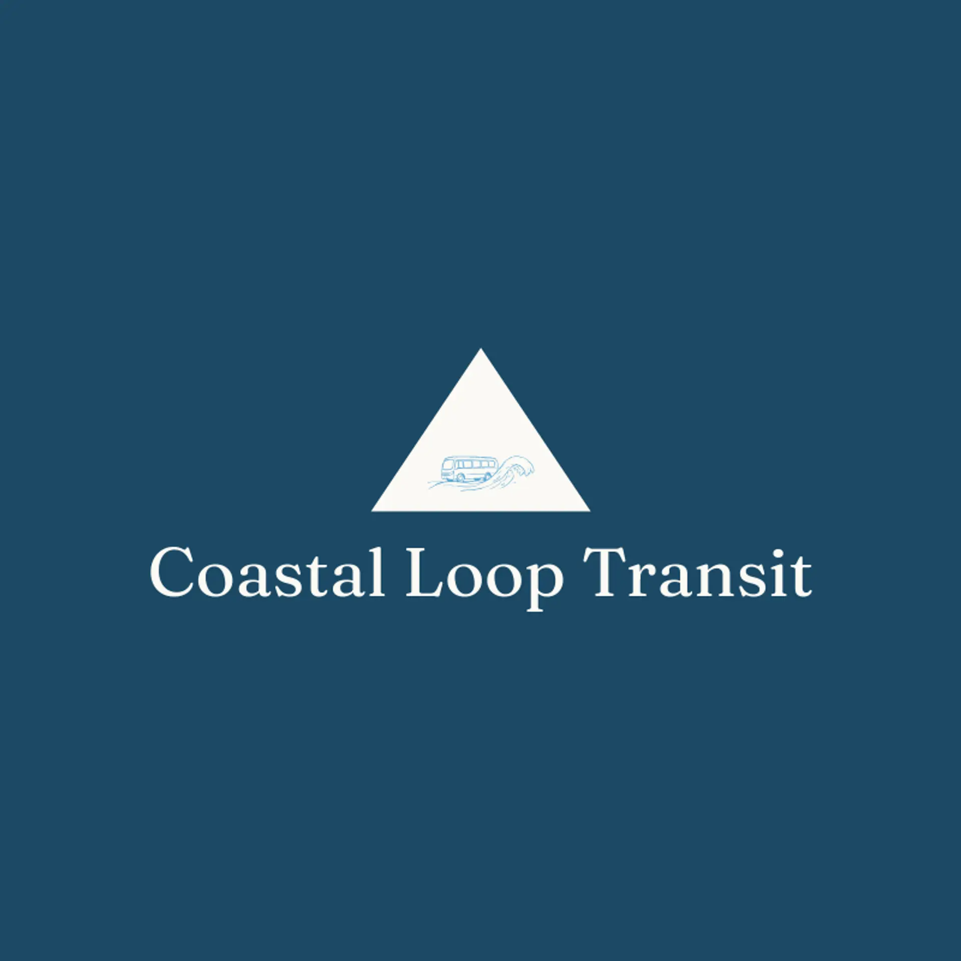 Coastal Loop Transit logo for bus