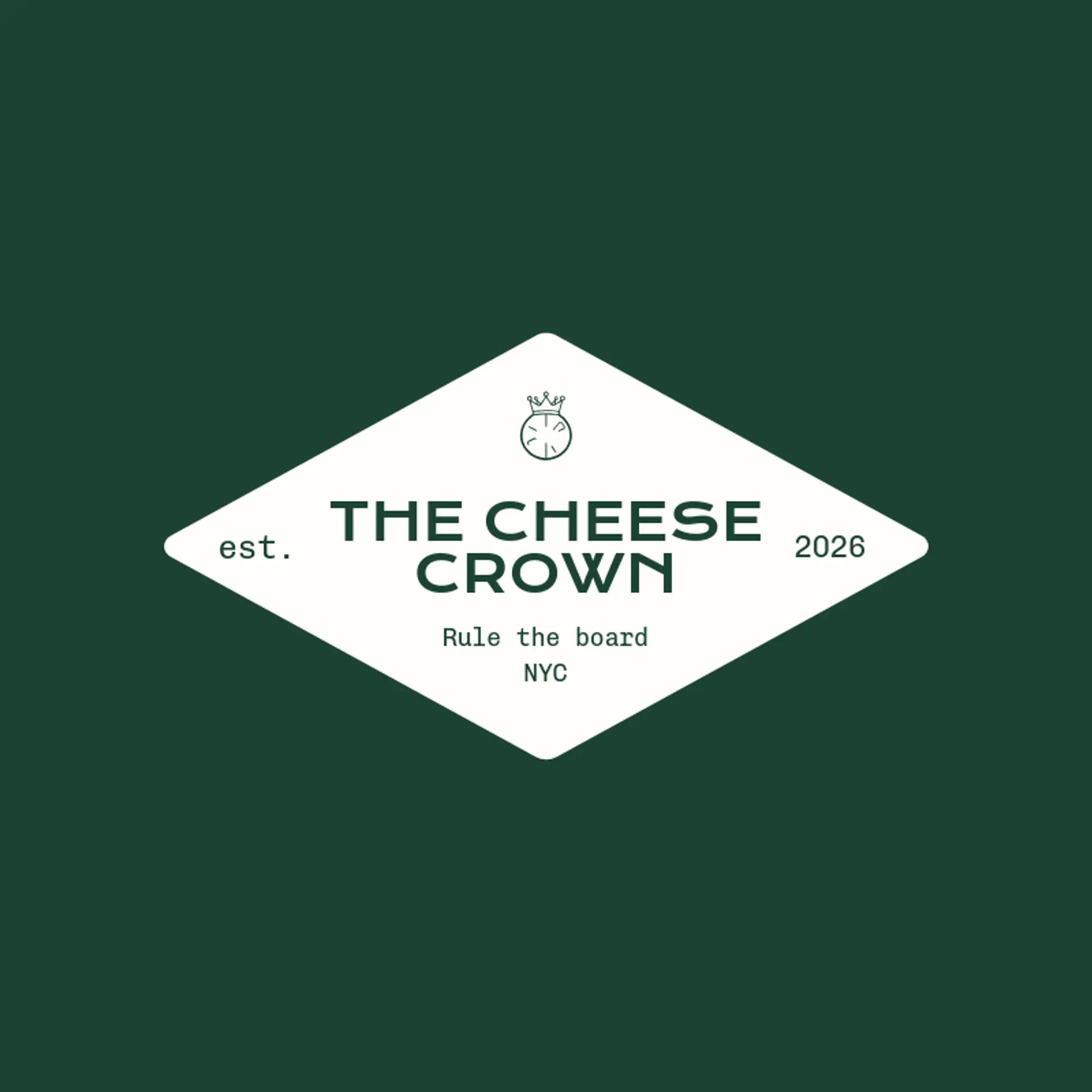 The Cheese Crown logo for cheese