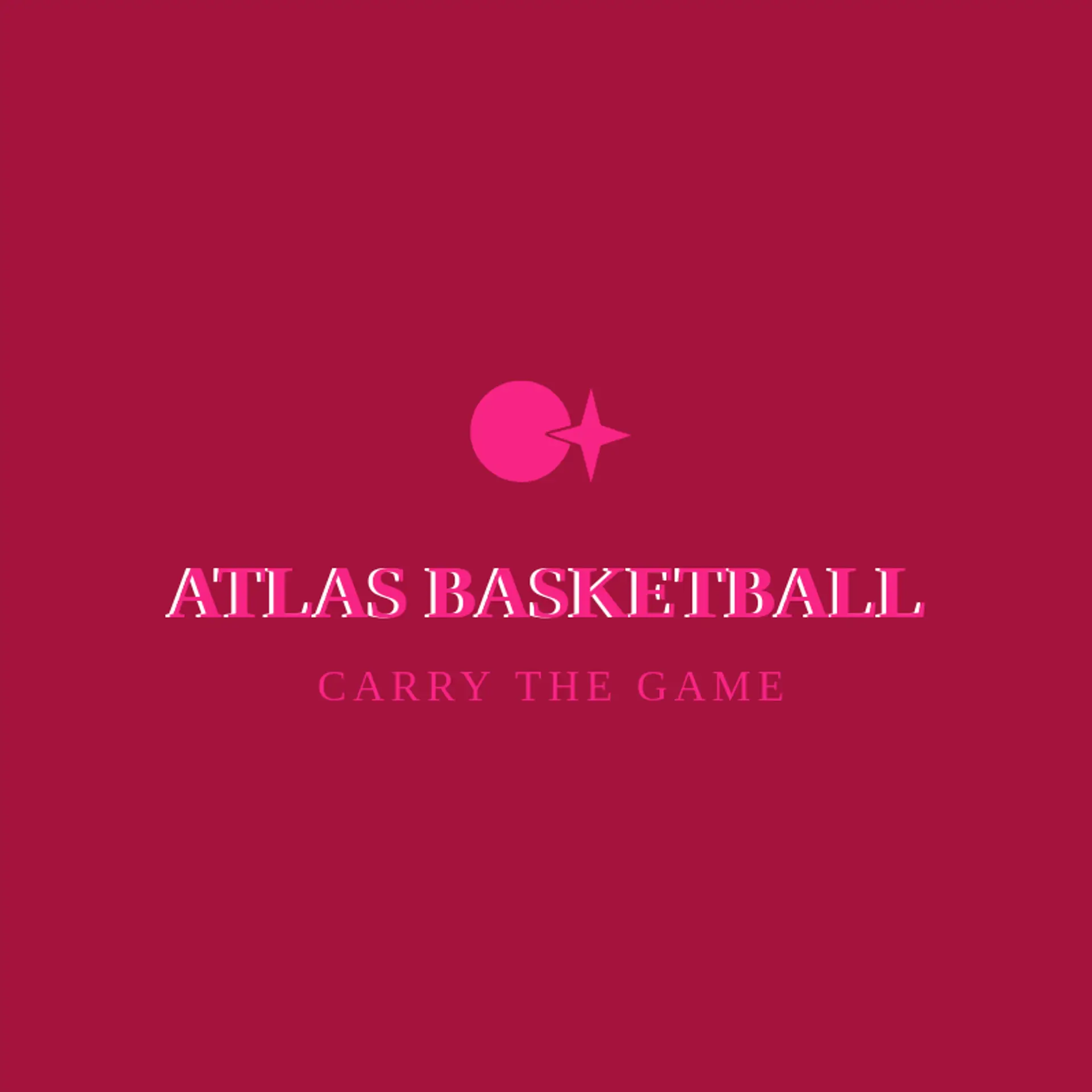 Atlas Basketball logo for basketball team