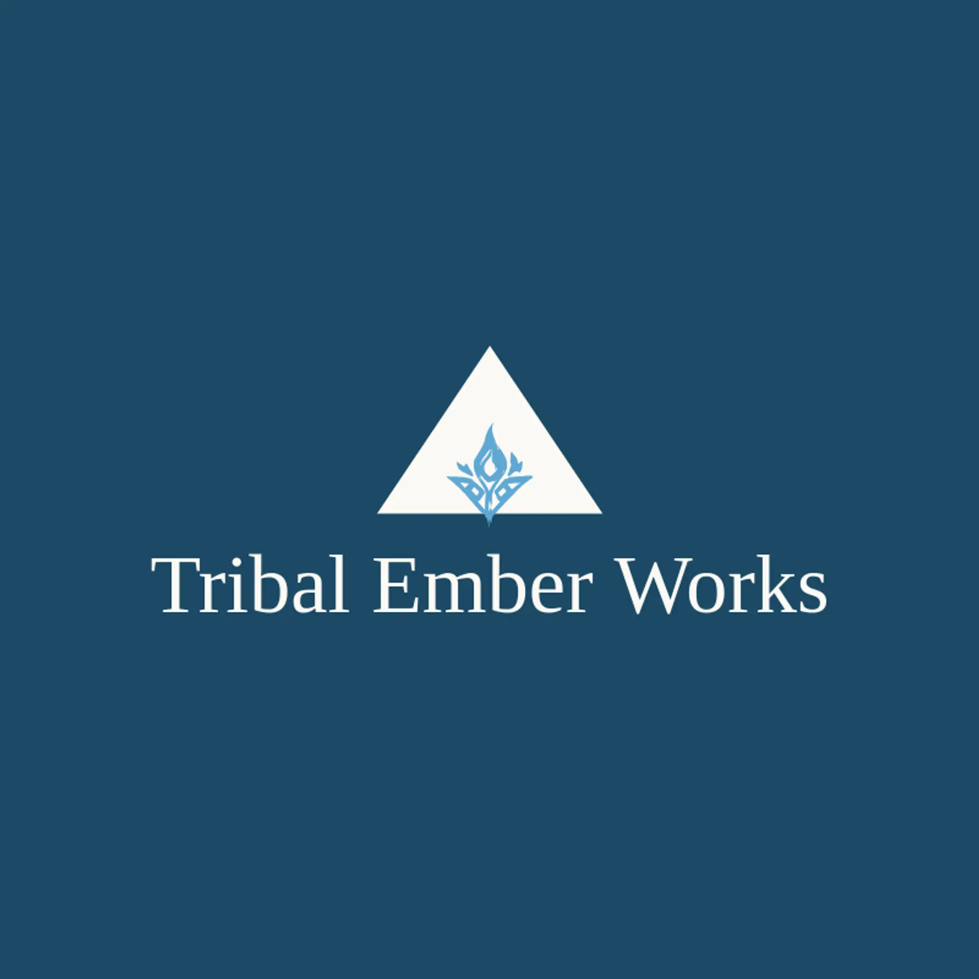 Tribal Ember Works logo for tribal