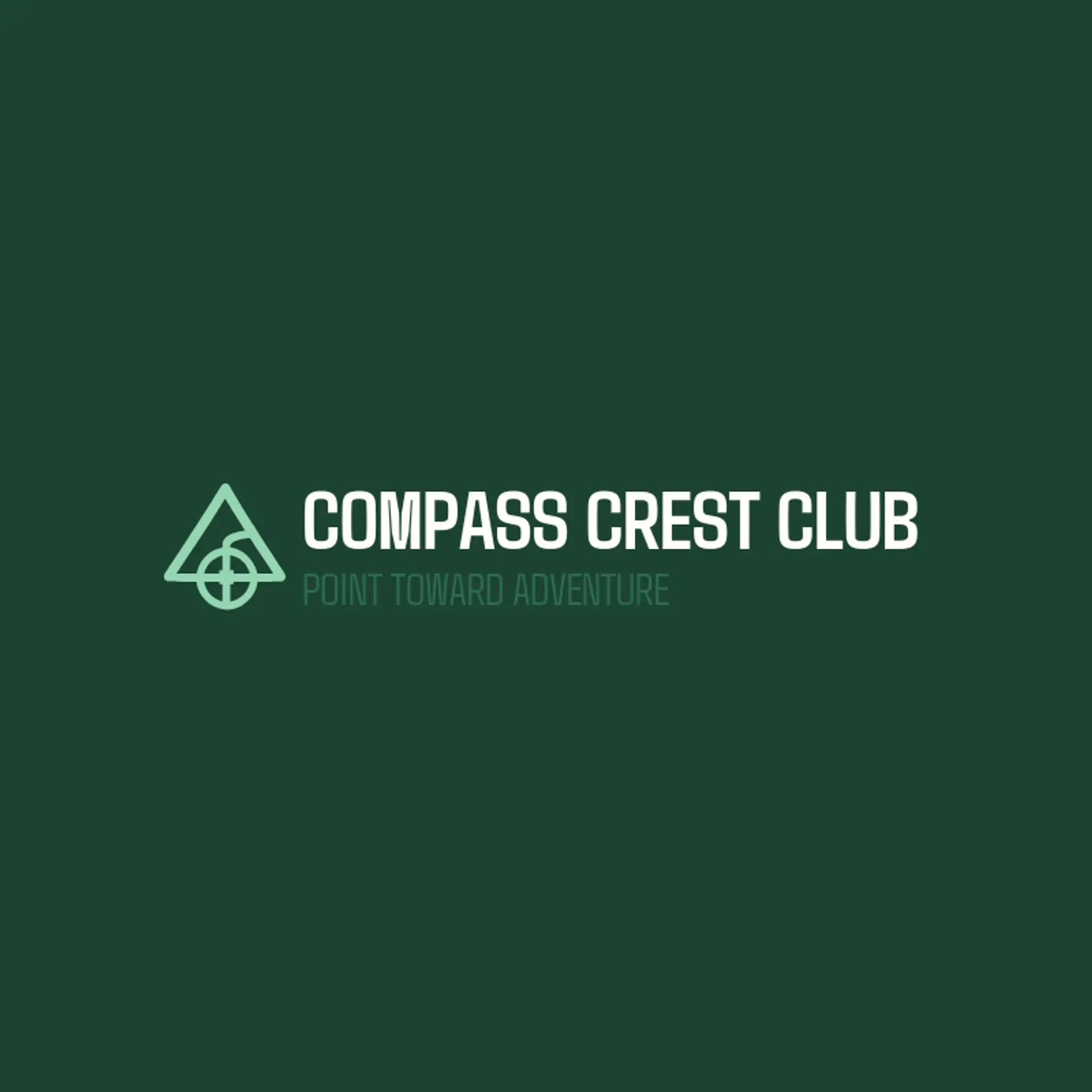 Compass Crest Club logo for mountain