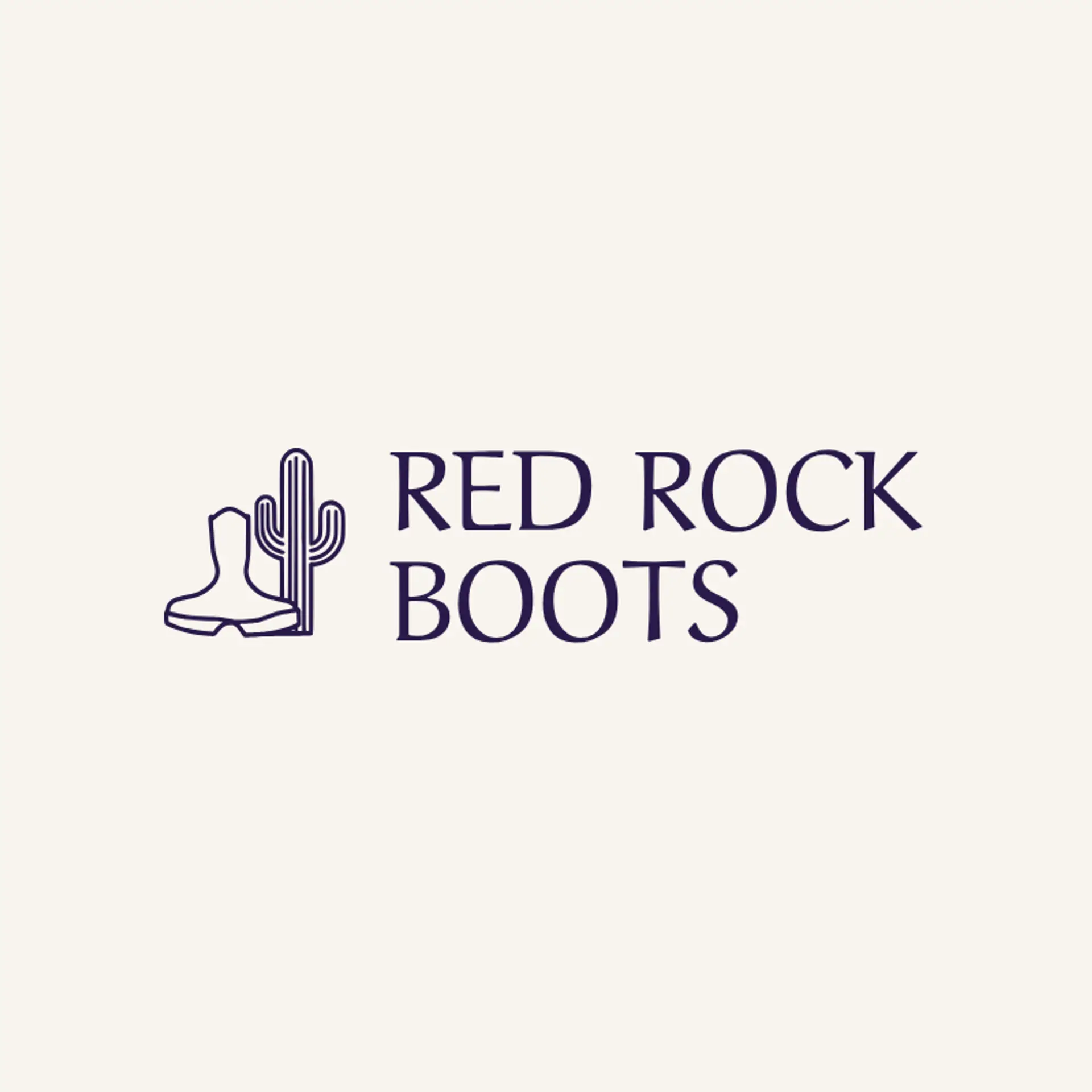 Red Rock Boots logo for cowboy