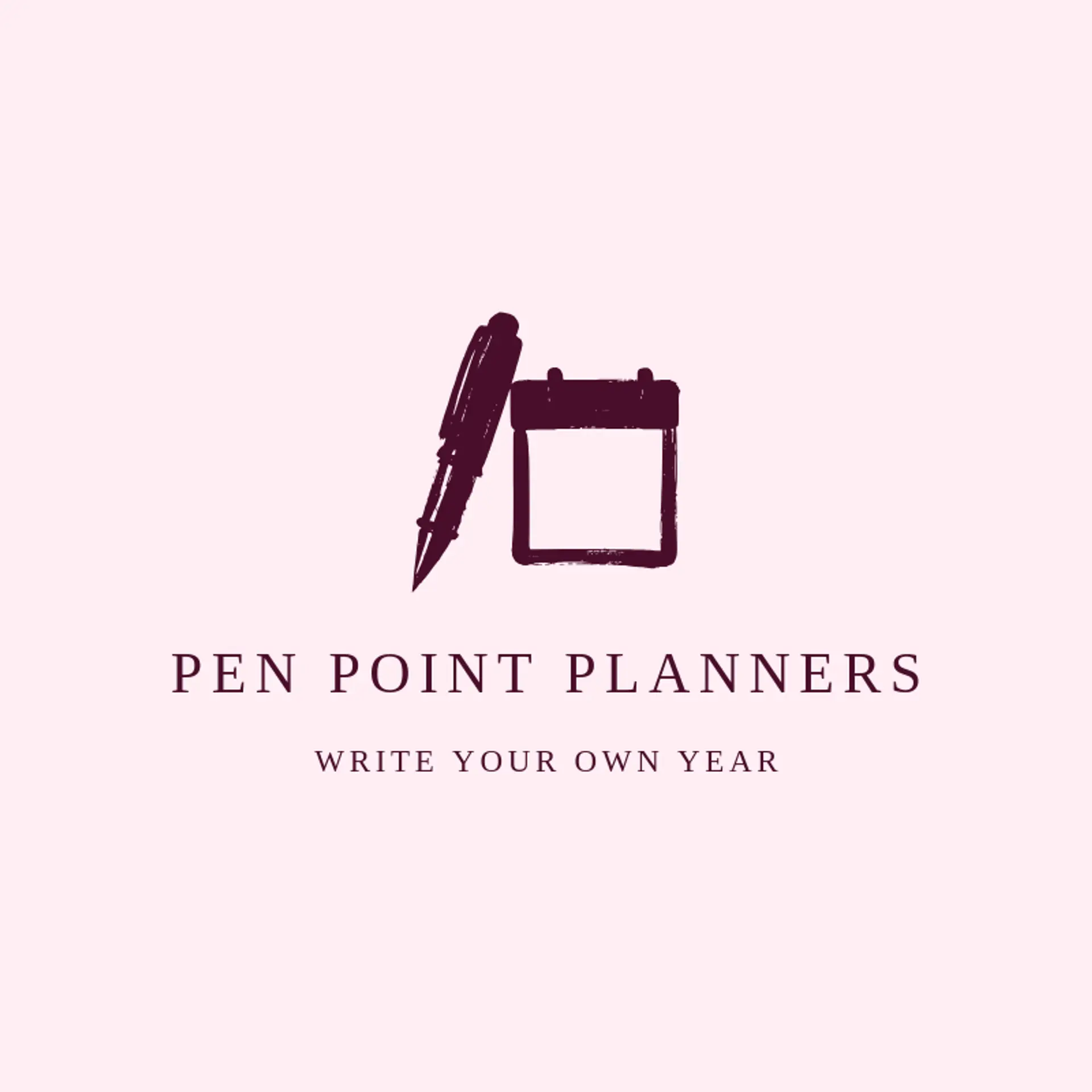 Pen Point Planners logo for calendar
