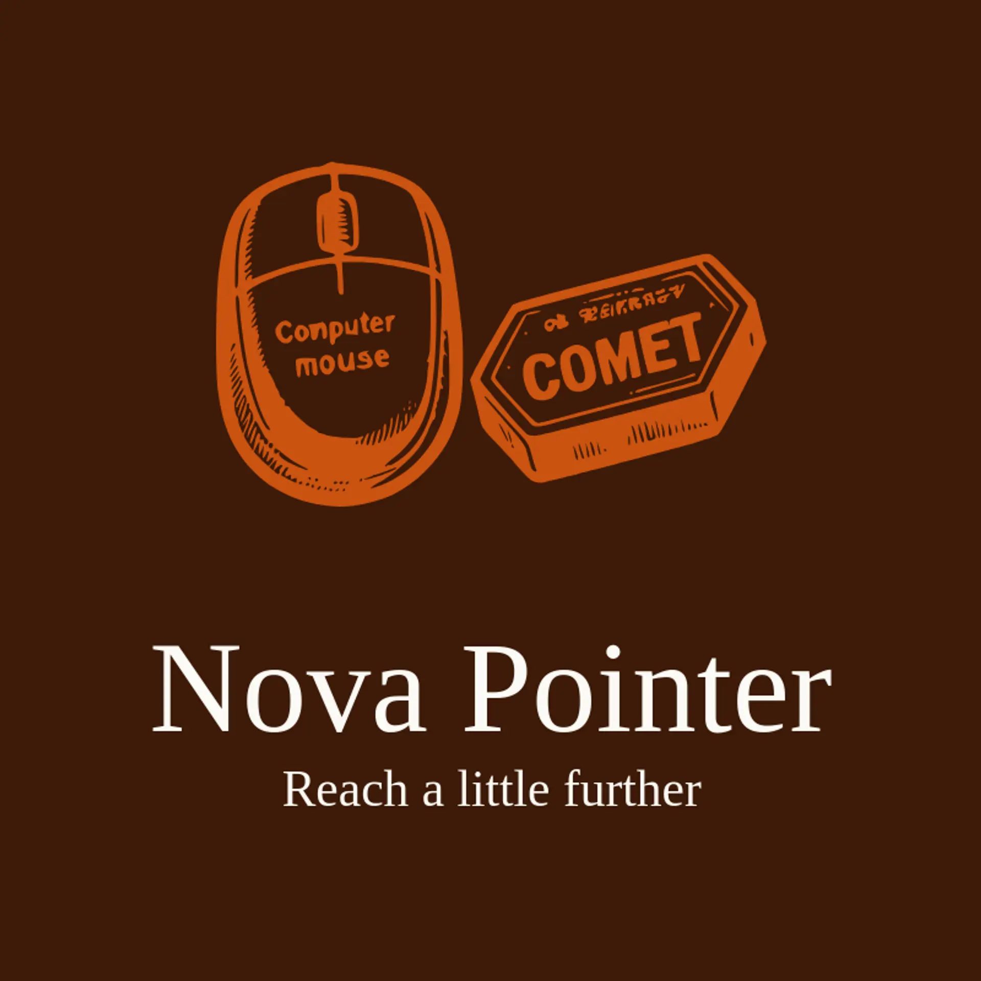 Nova Pointer logo for mouse