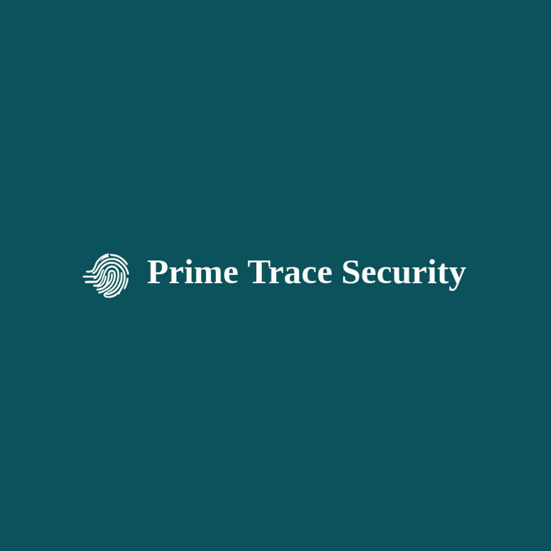 Prime Trace Security logo for fingerprint