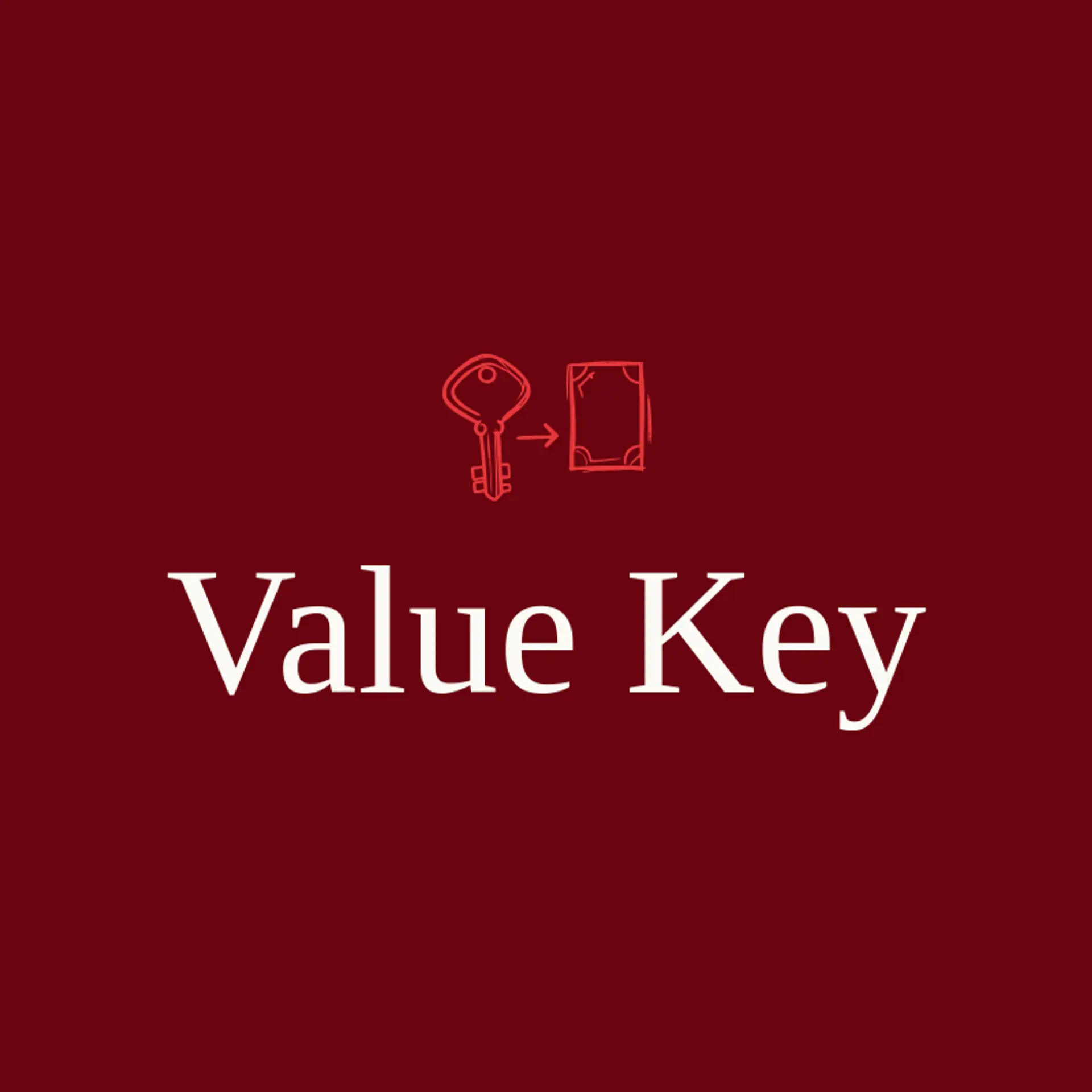 Value Key logo for cash