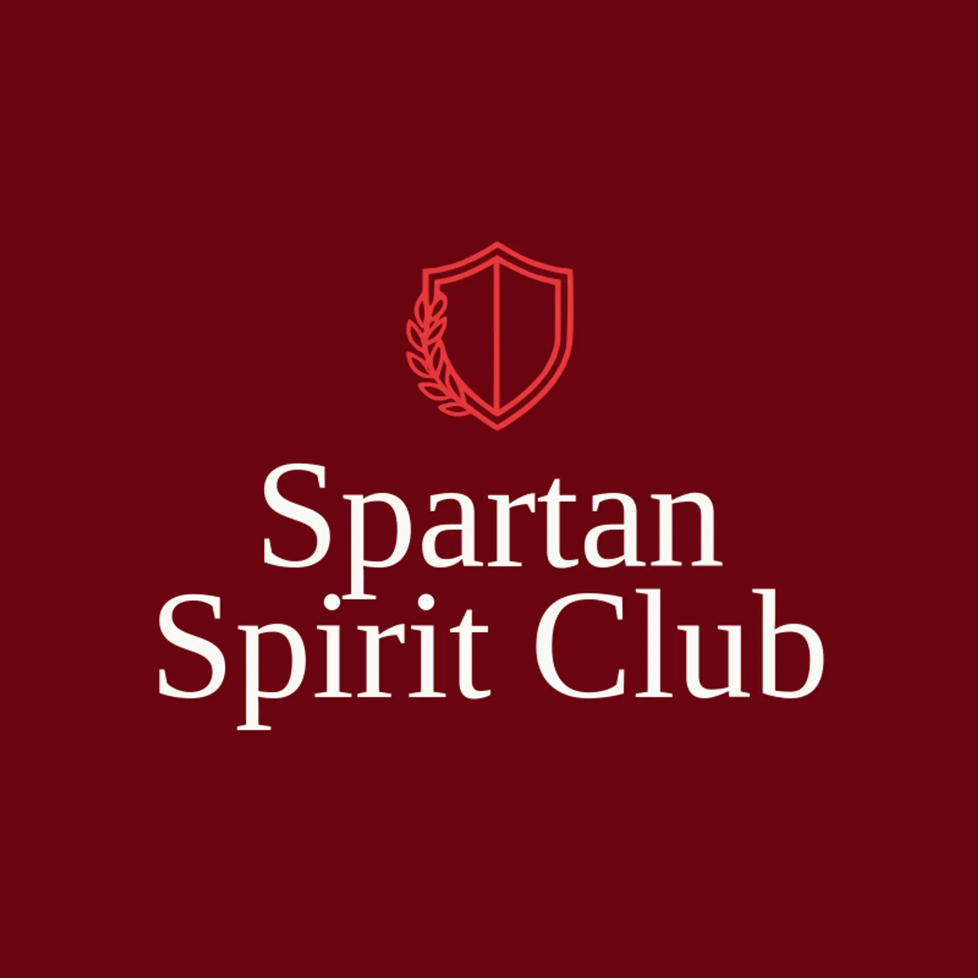 Spartan Spirit Club logo for spartan