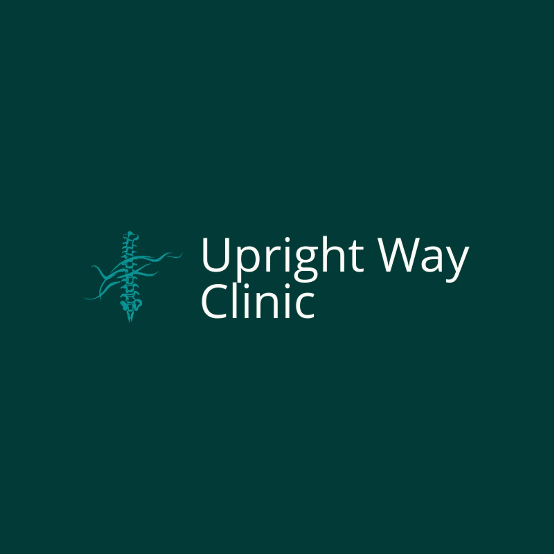 Upright Way Clinic logo for chiropractic