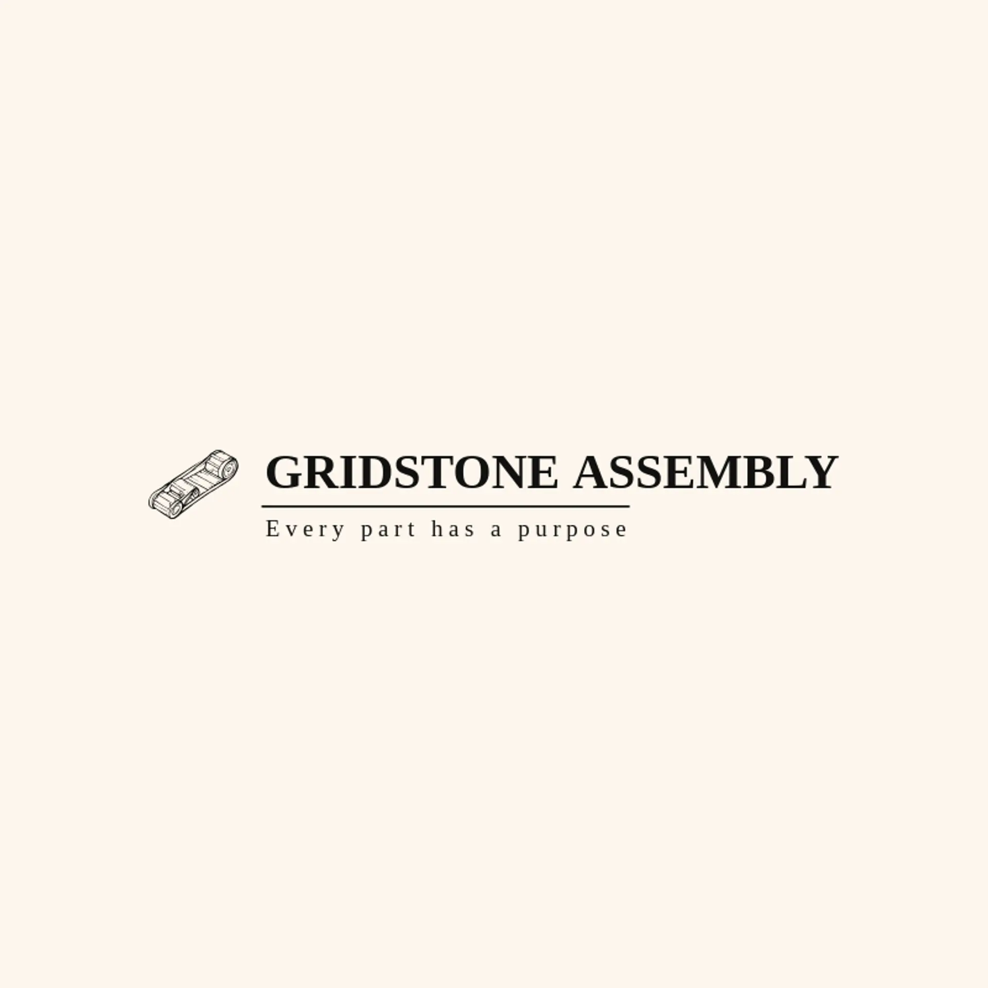 Gridstone Assembly logo for manufacturing