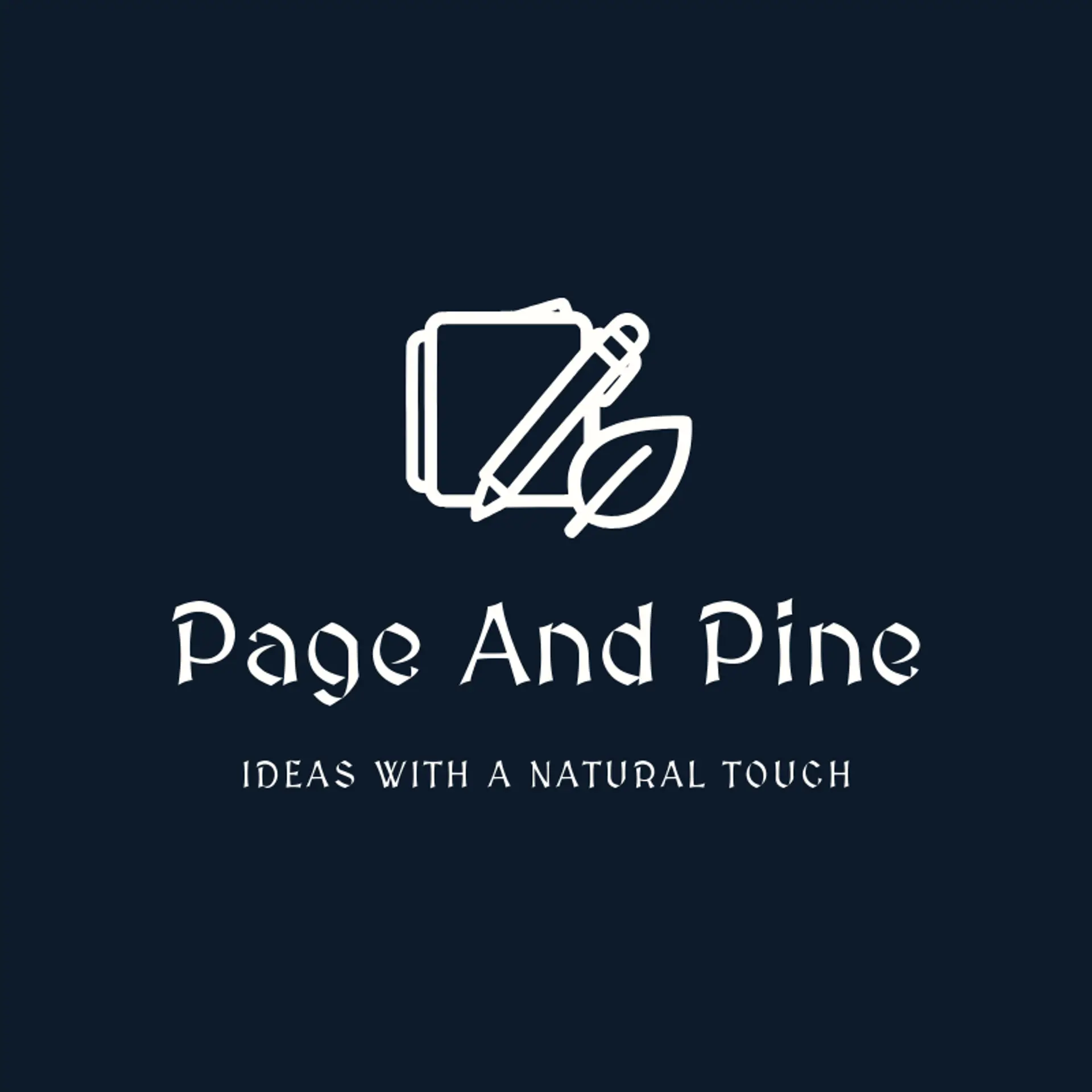 Page And Pine logo for pen