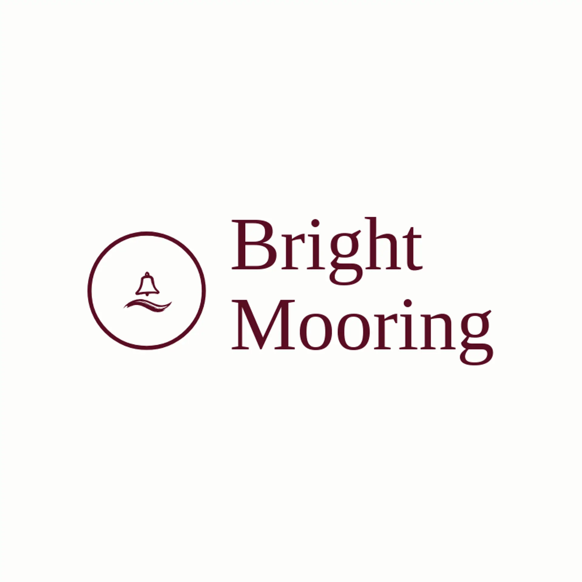 Bright Mooring logo for marina