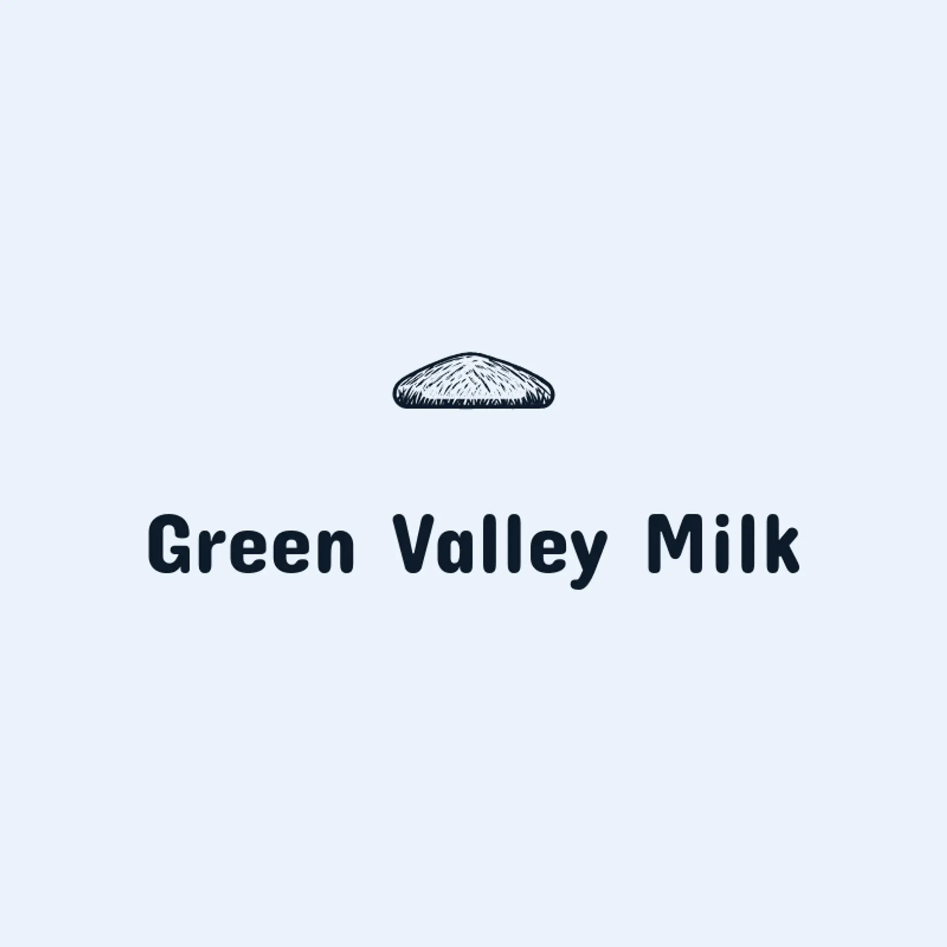 Green Valley Milk logo for dairy
