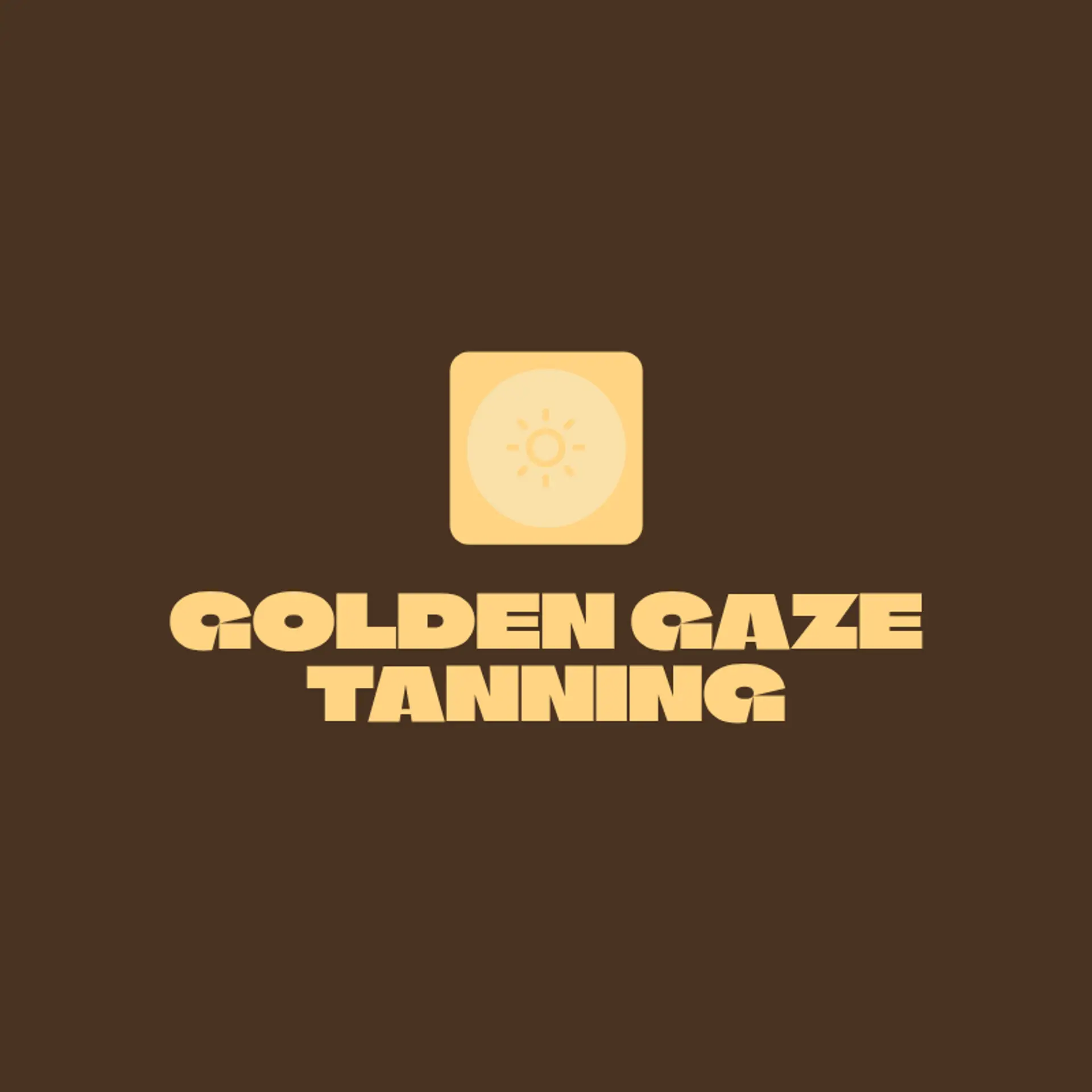 Golden Gaze Tanning logo for tanning salon