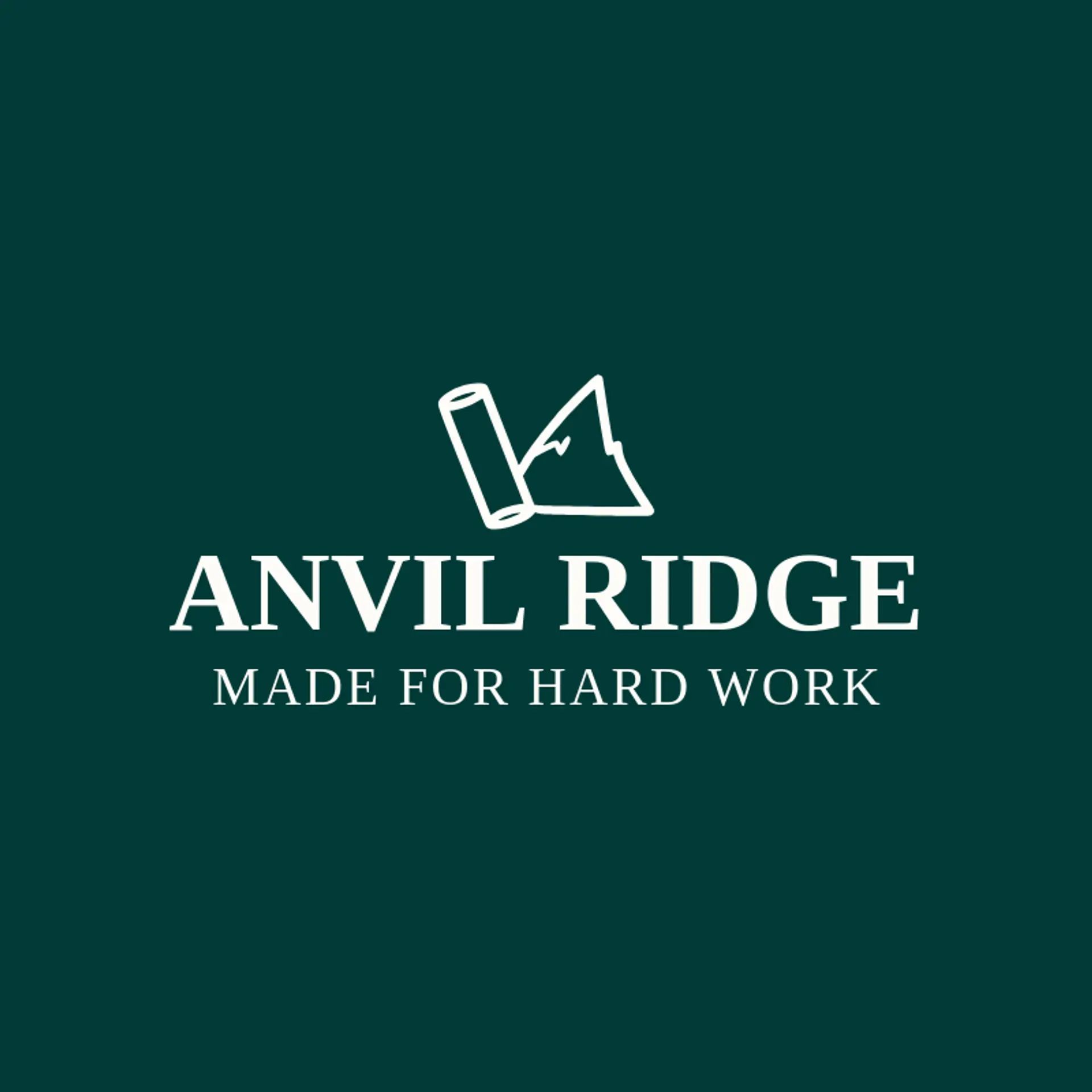 Anvil Ridge logo for iron