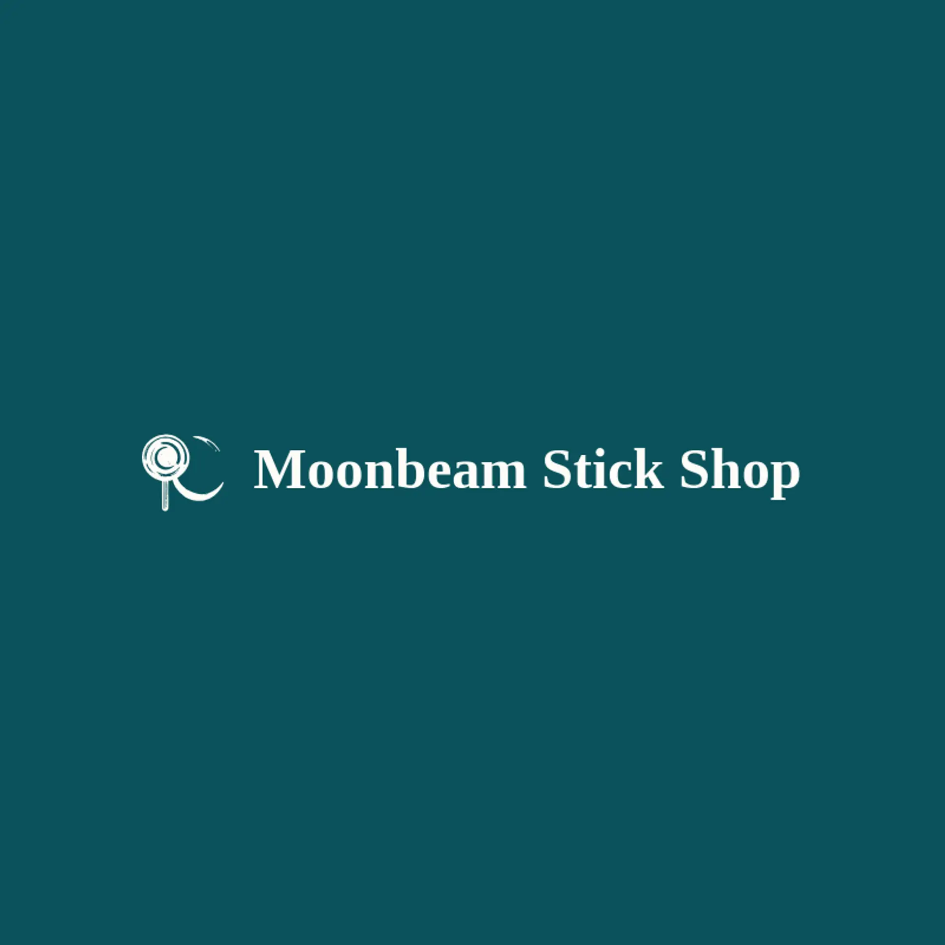 Moonbeam Stick Shop logo for lollipop