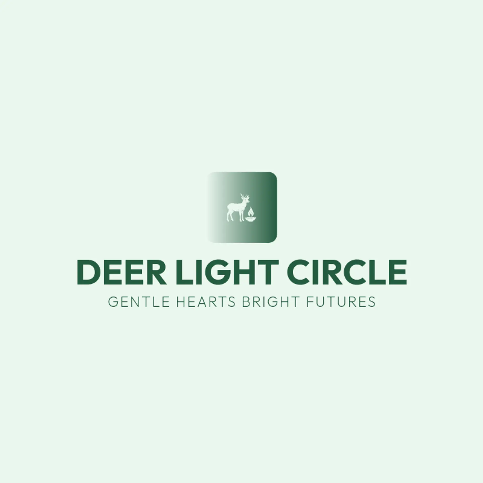 Deer Light Circle logo for jainism