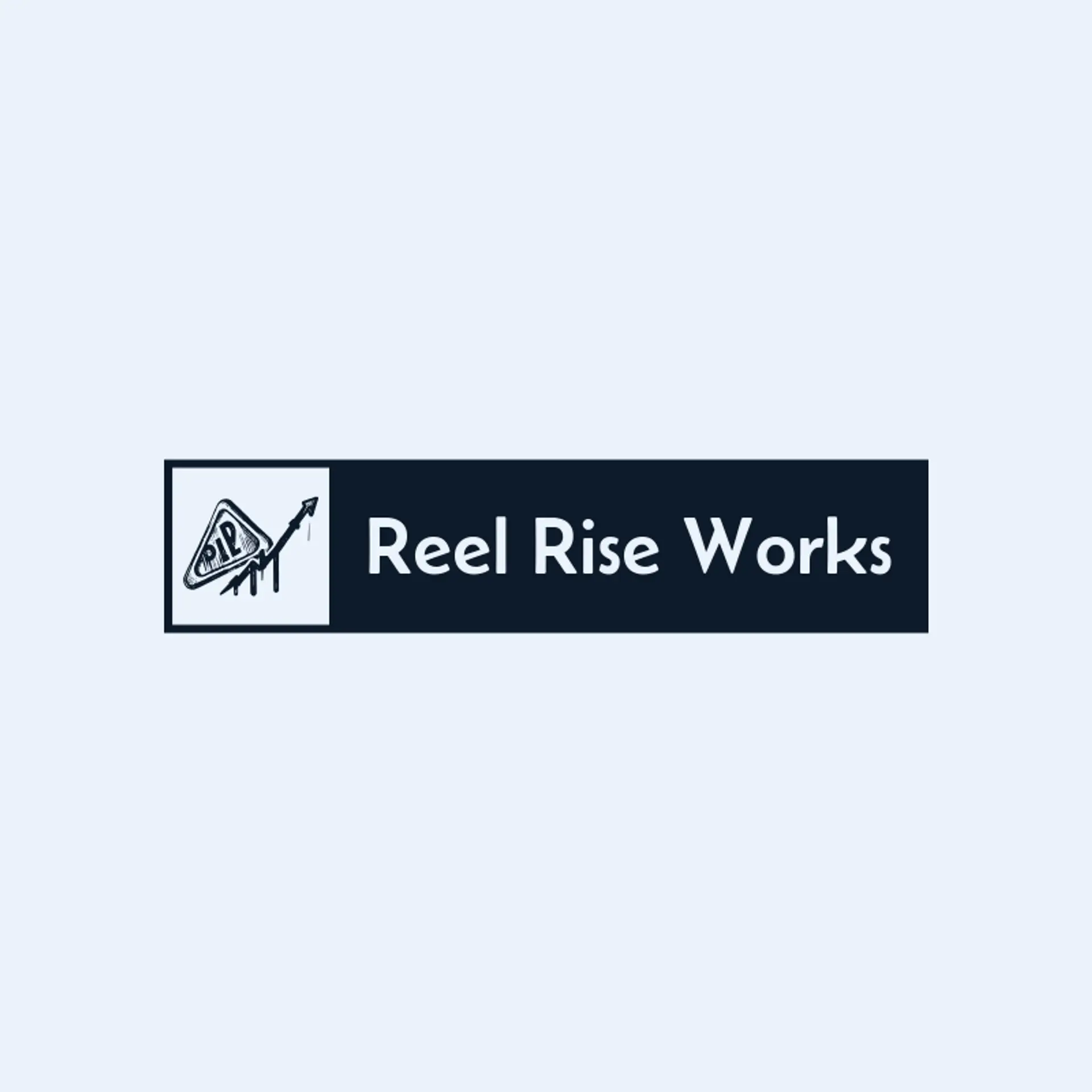 Reel Rise Works logo for social media