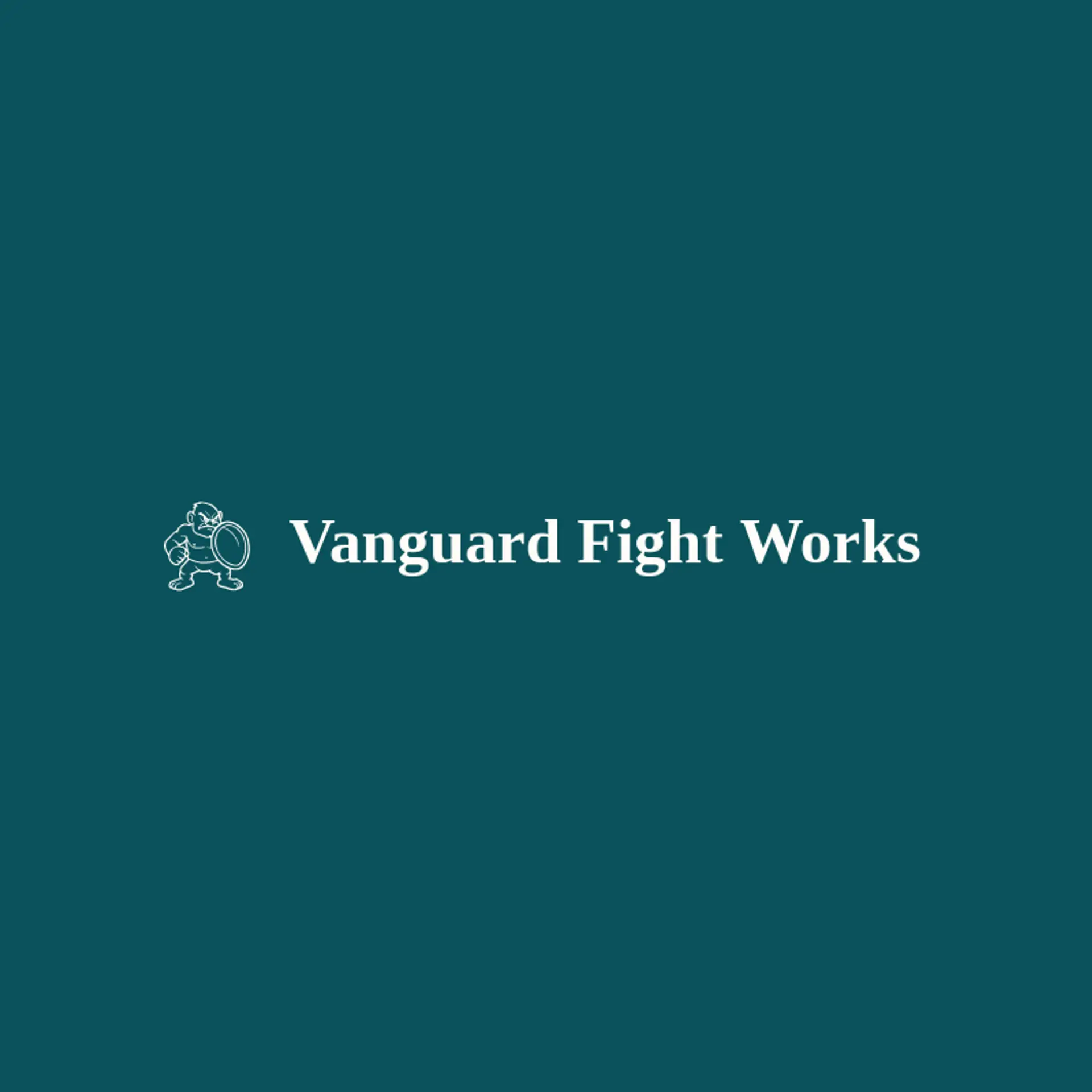 Vanguard Fight Works logo for muay thai