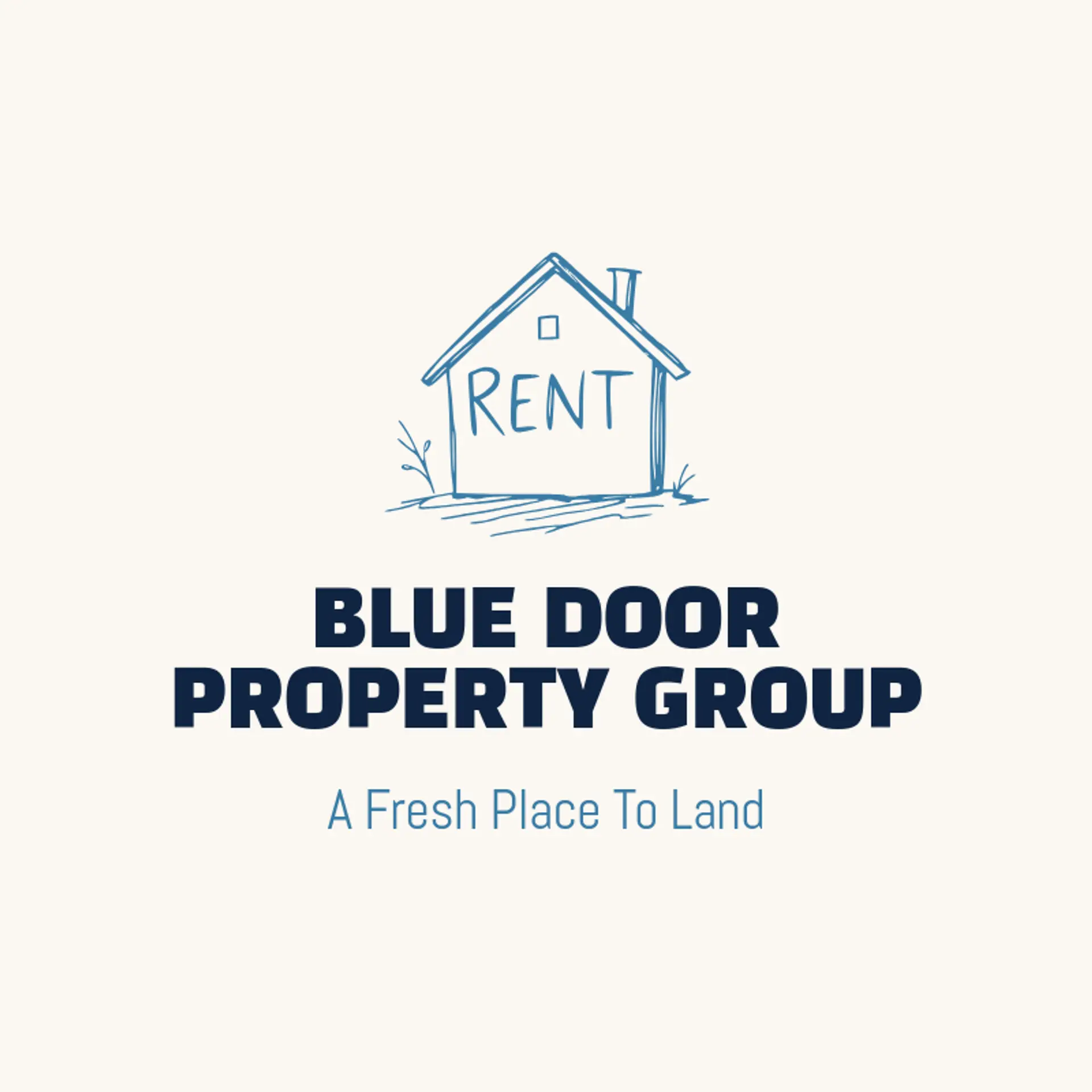 Blue Door Property Group logo for rent
