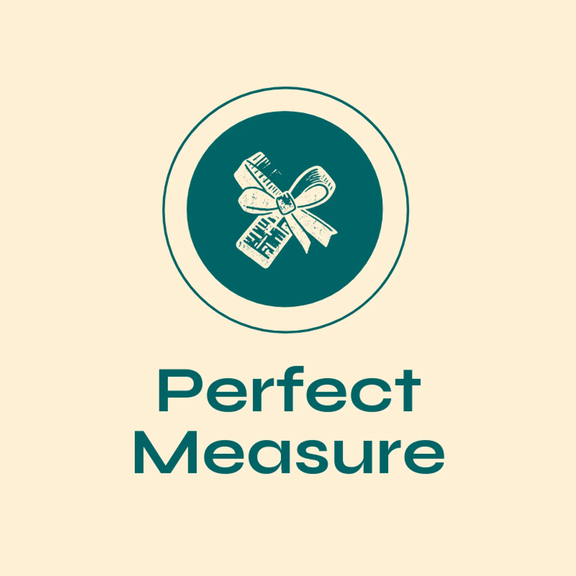 Perfect Measure logo for tailor