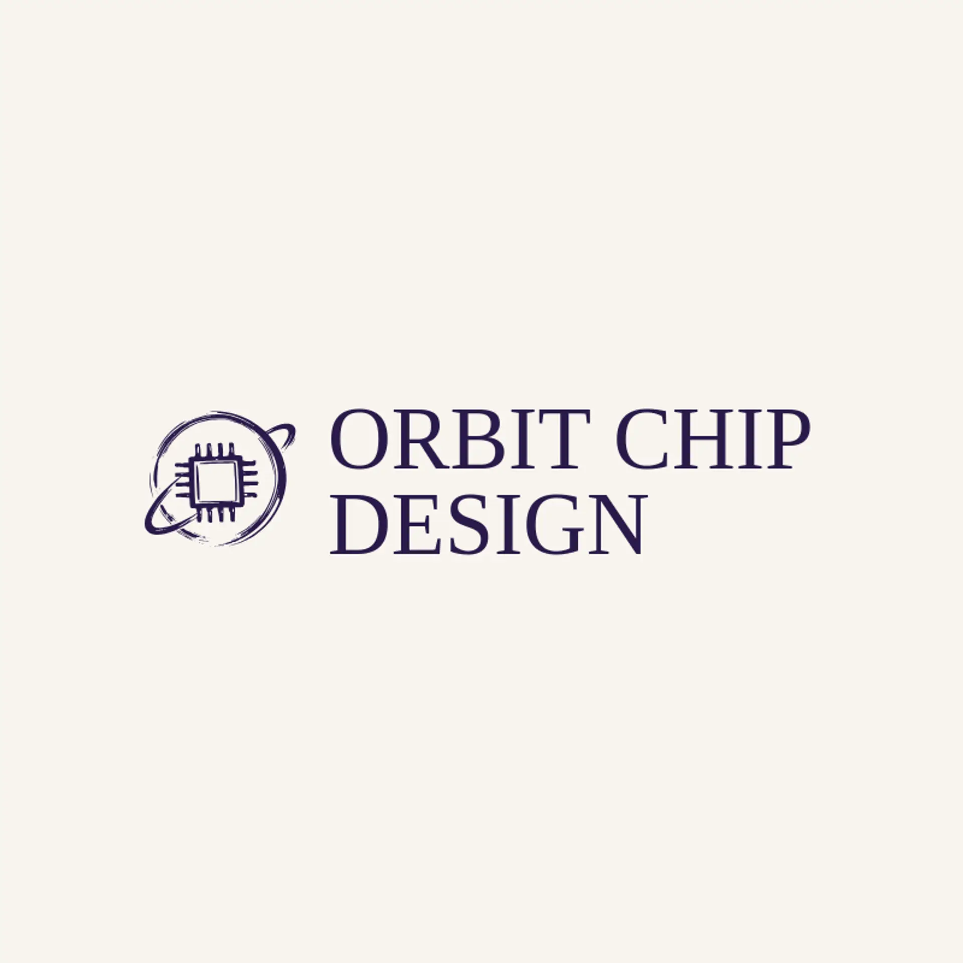 Orbit Chip Design logo for chip