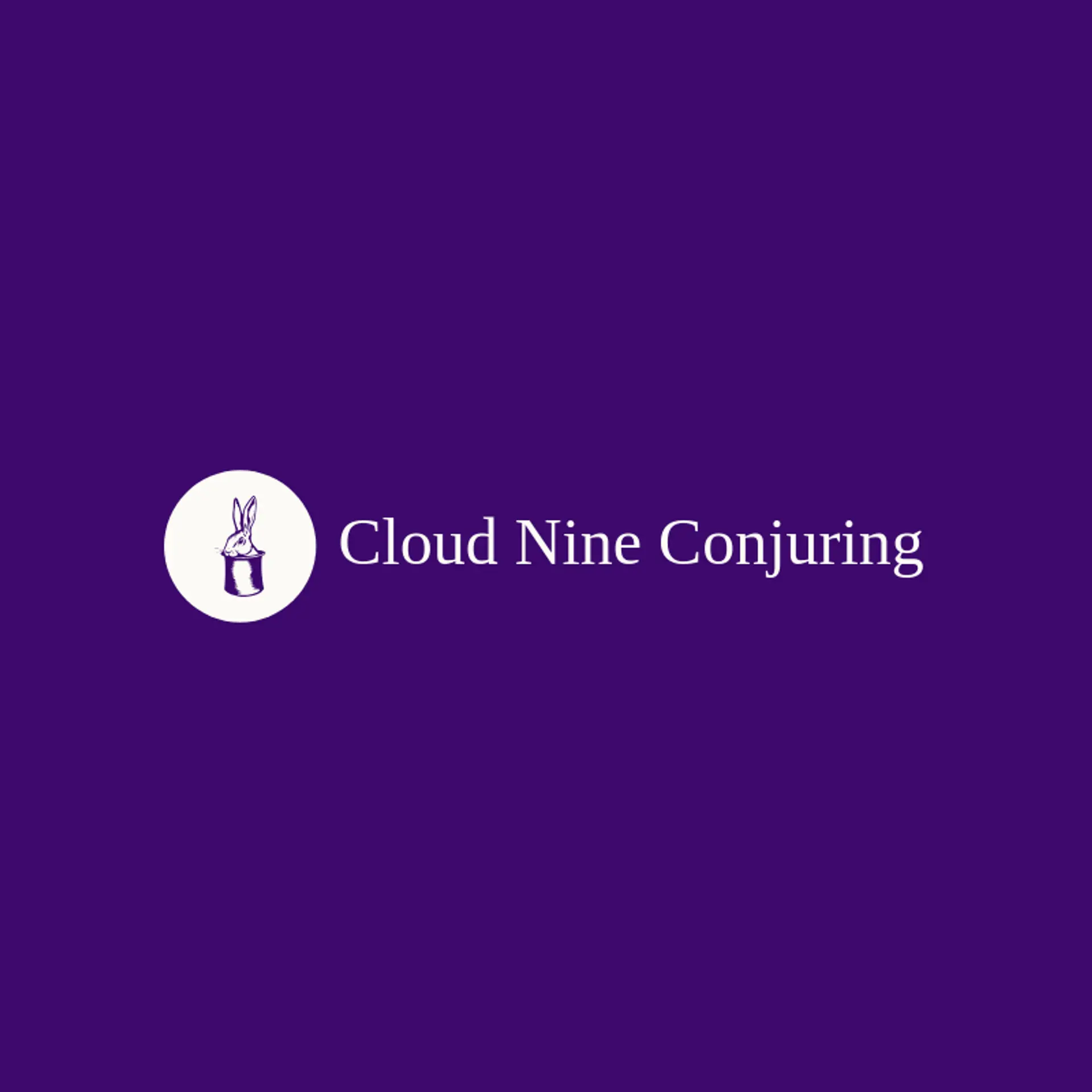 Cloud Nine Conjuring logo for magic