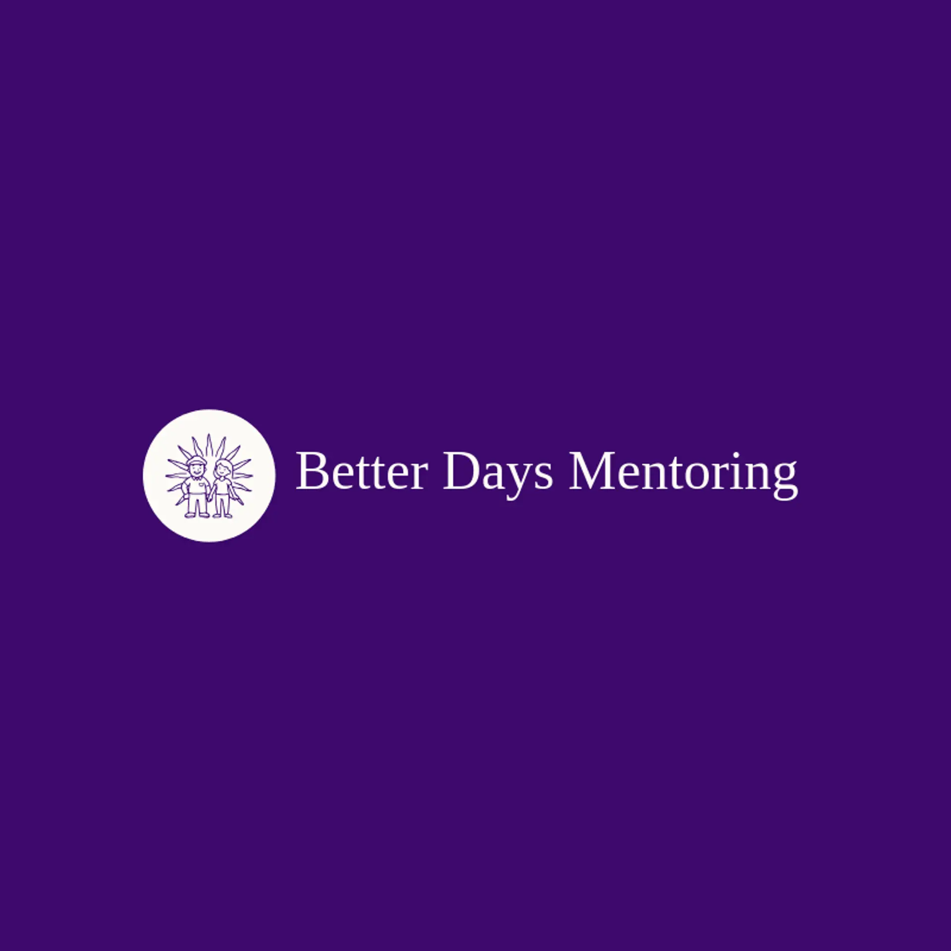 Better Days Mentoring logo for coach