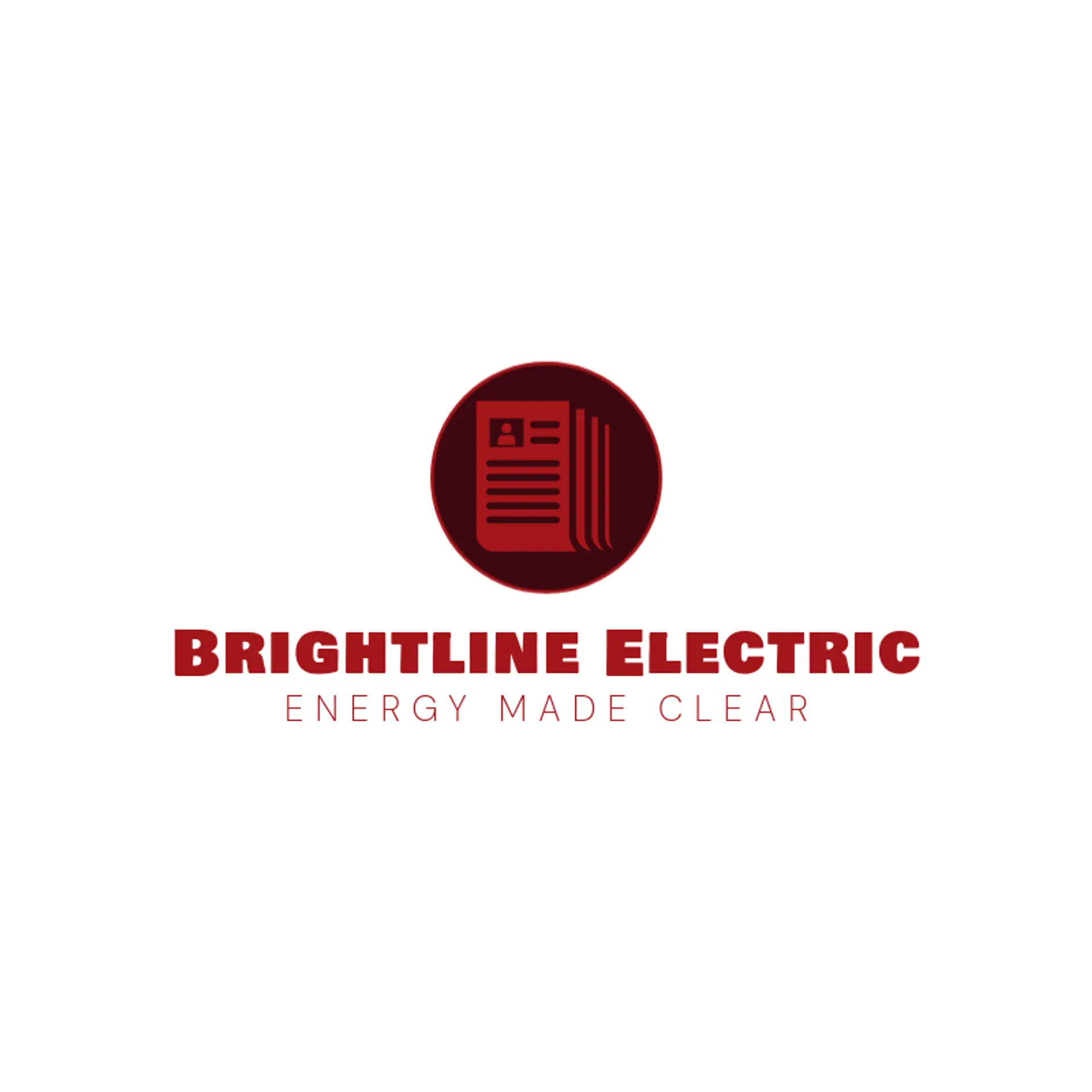 Brightline Electric logo for current