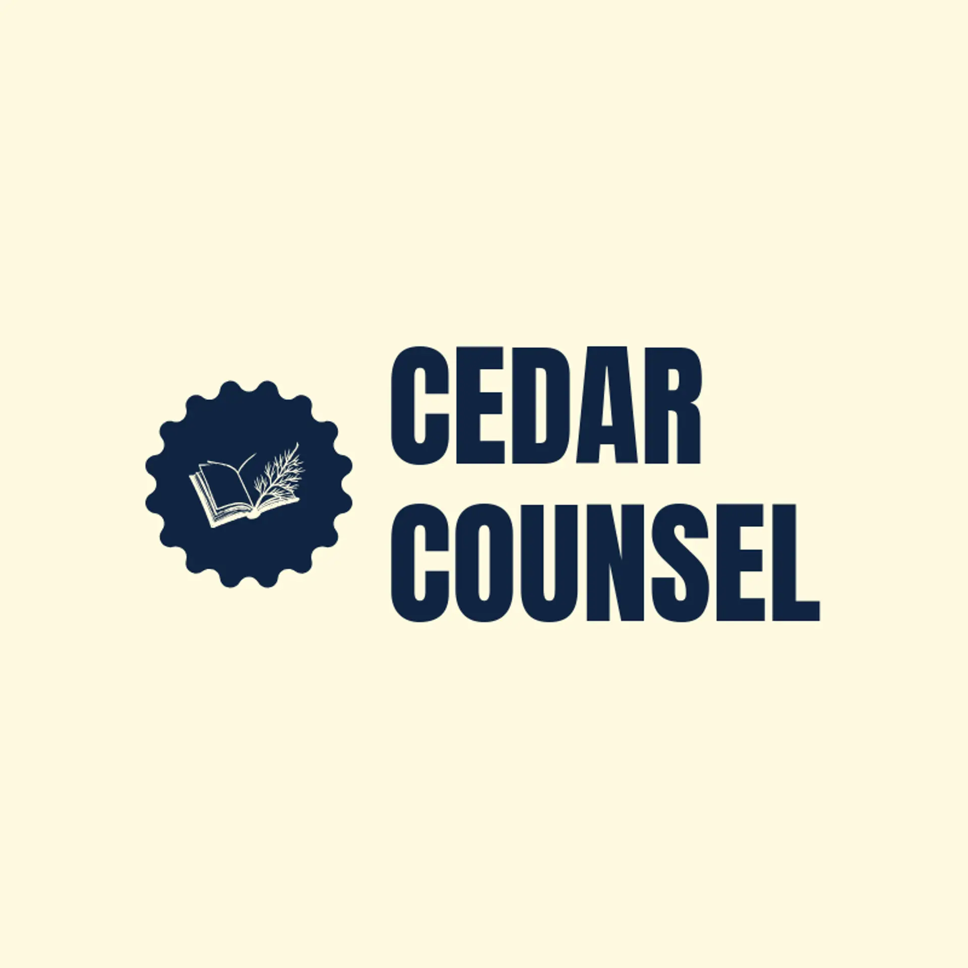 Cedar Counsel logo for lawyer