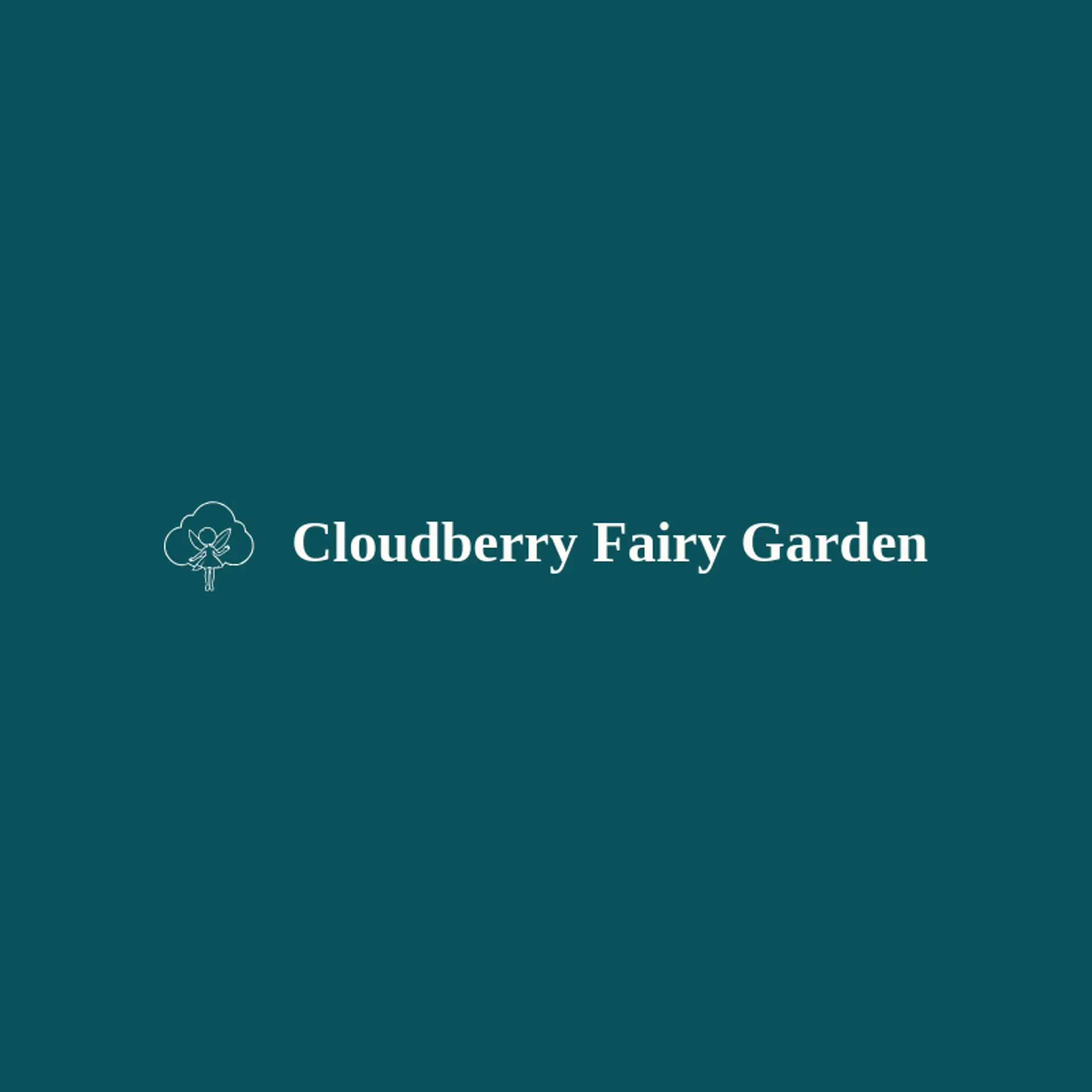Cloudberry Fairy Garden logo for fairy