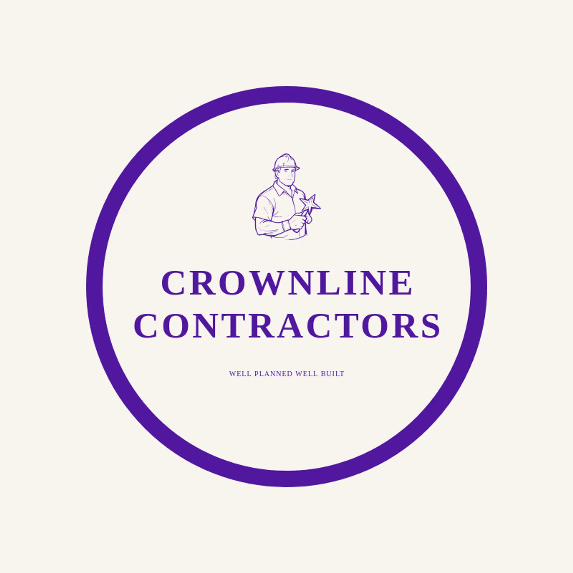 Crownline Contractors logo for general contractor