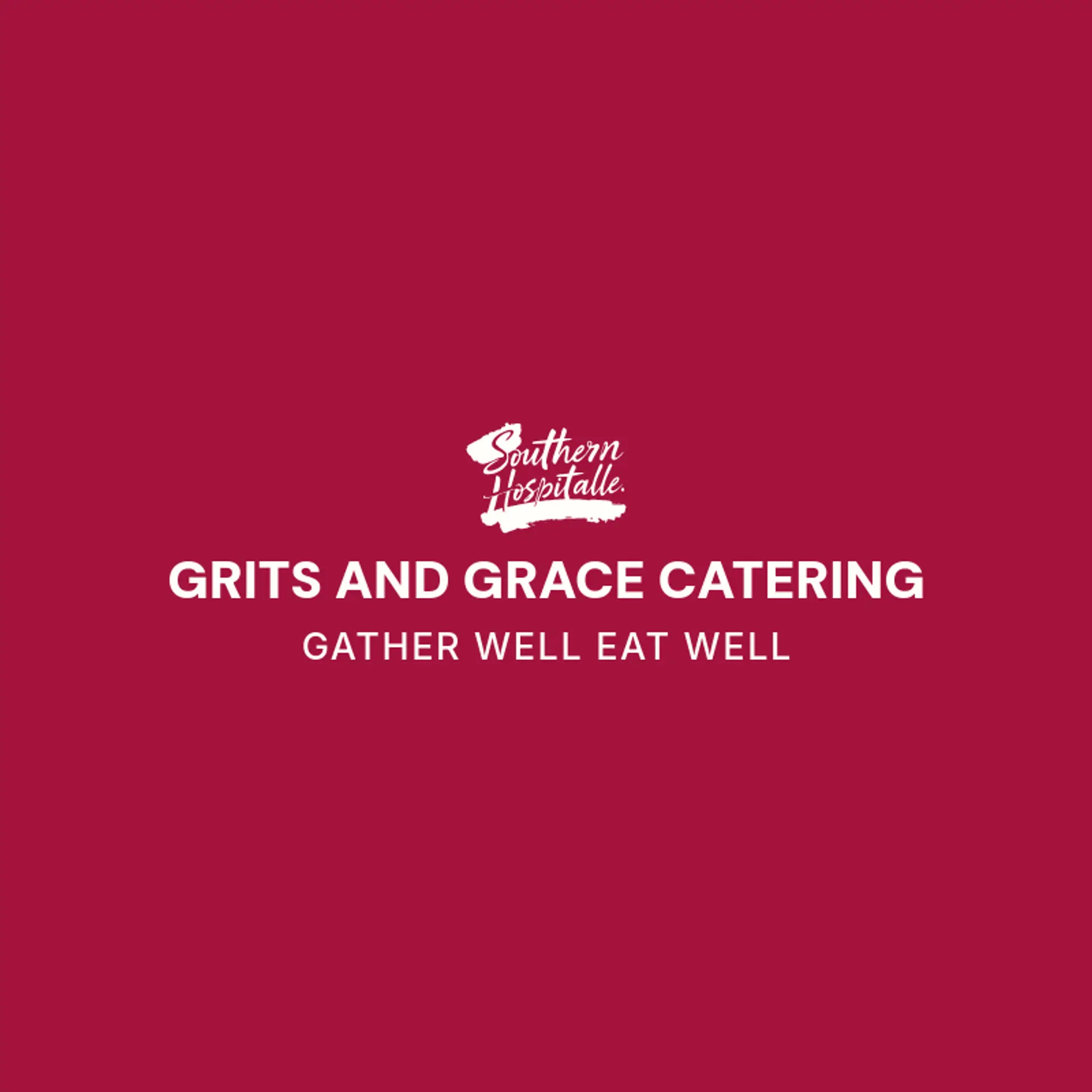 Grits and Grace Catering logo for southern
