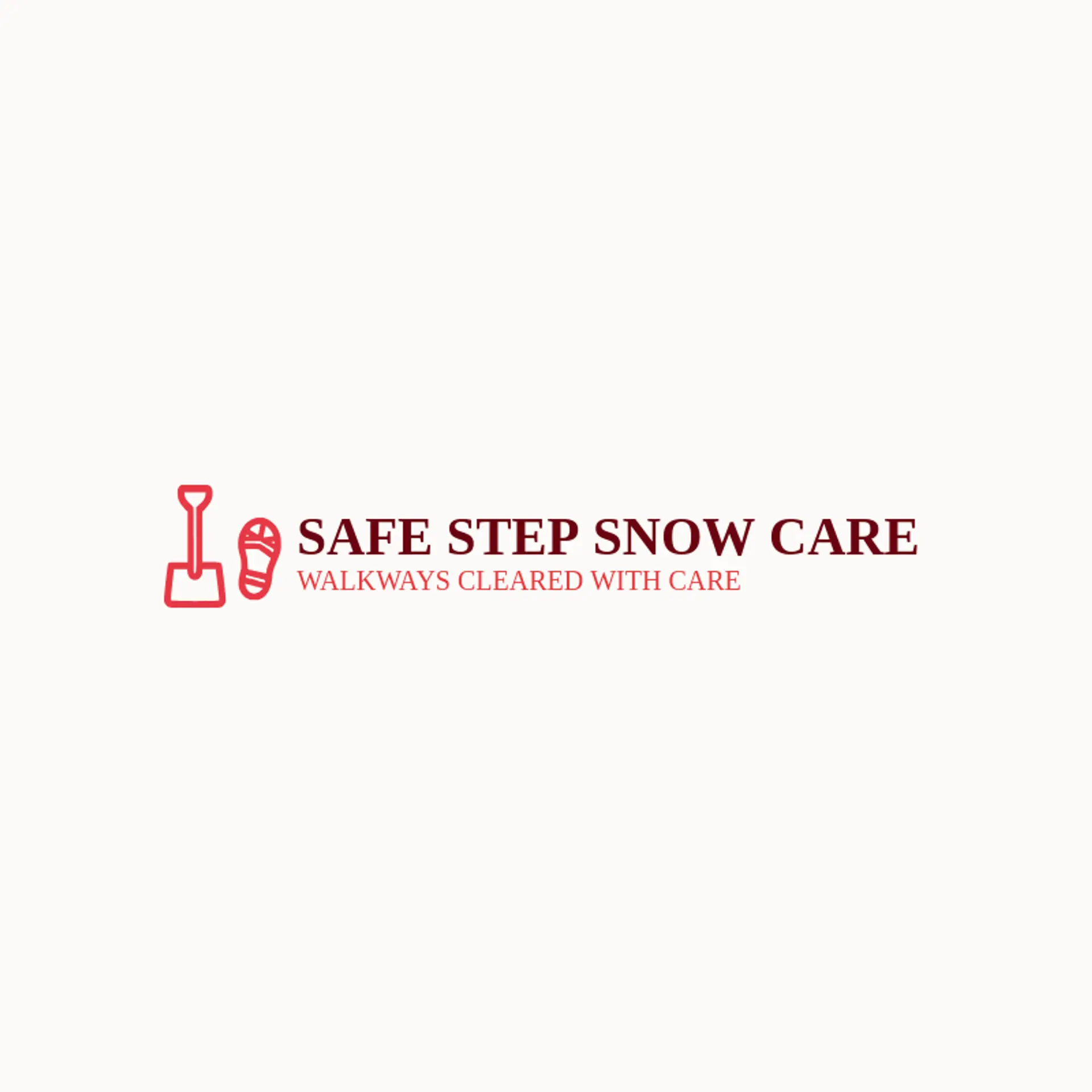 Safe Step Snow Care logo for snow removal