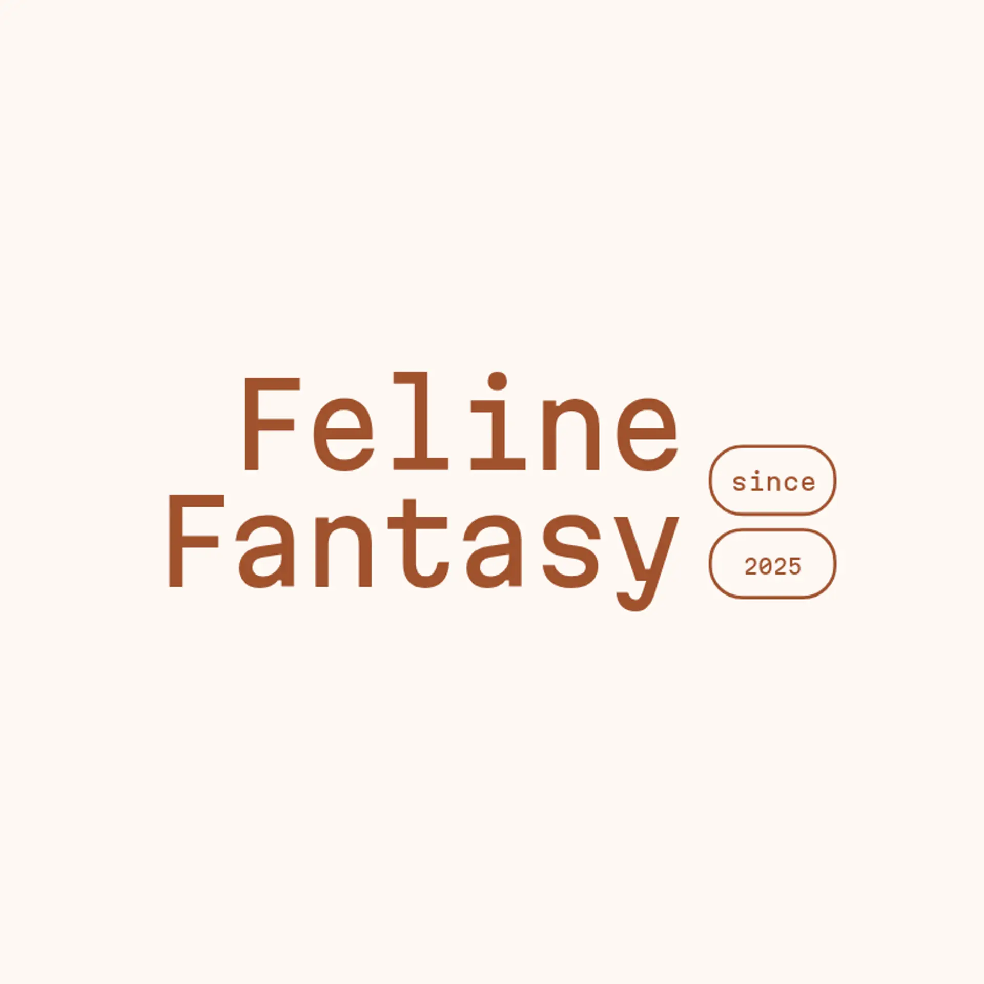 Feline Fantasy logo for cat cafe