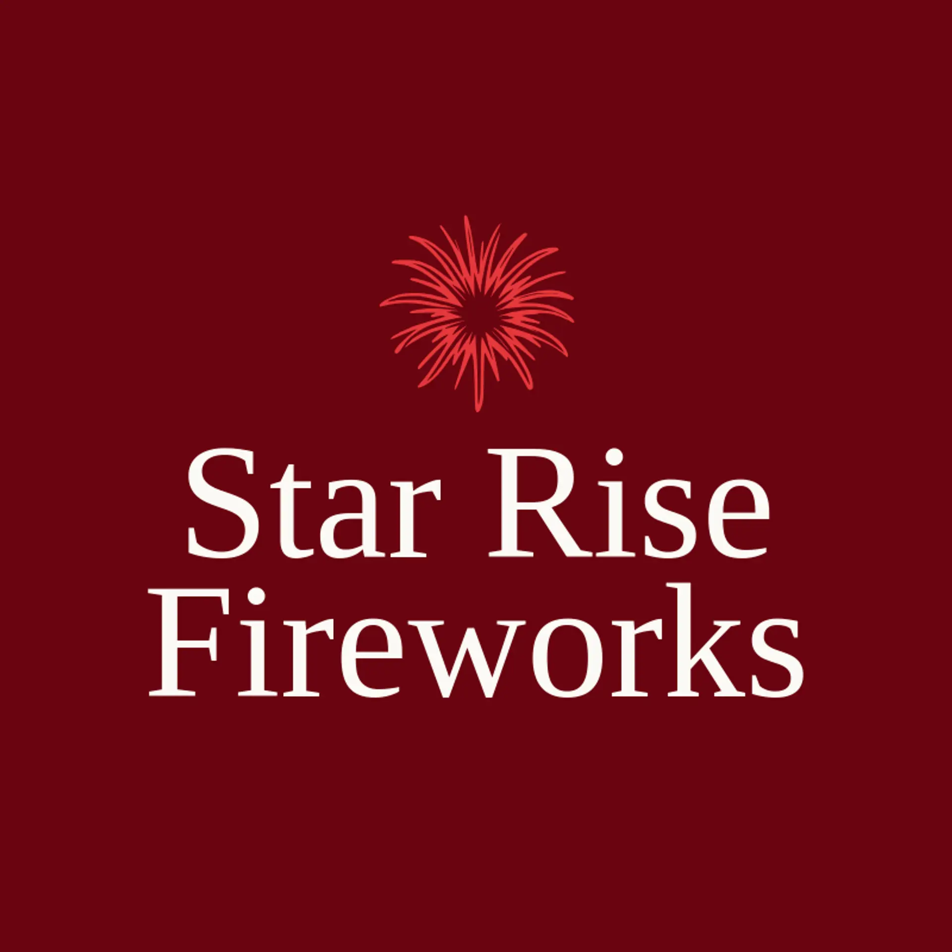 Star Rise Fireworks logo for explosion