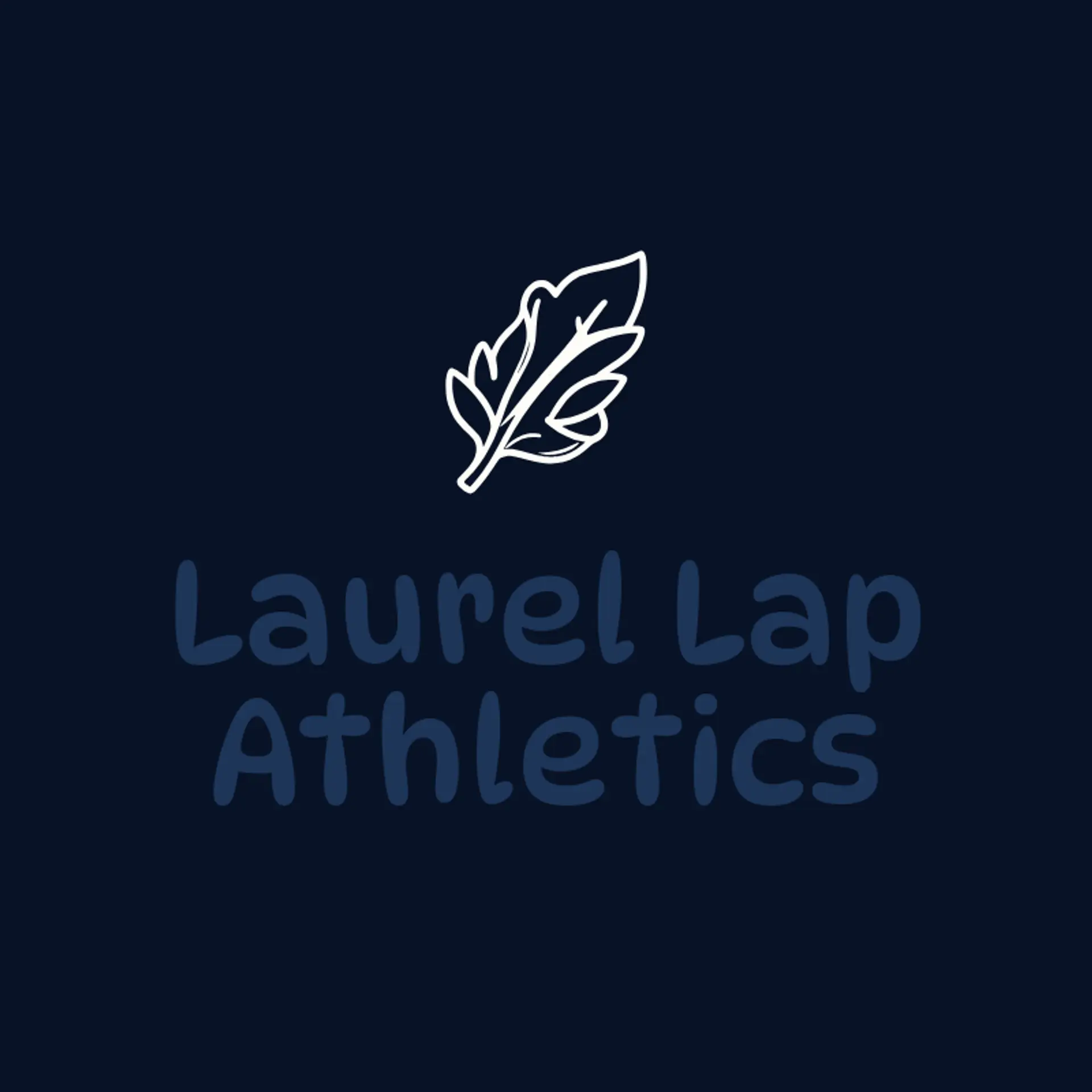 Laurel Lap Athletics logo for track and field