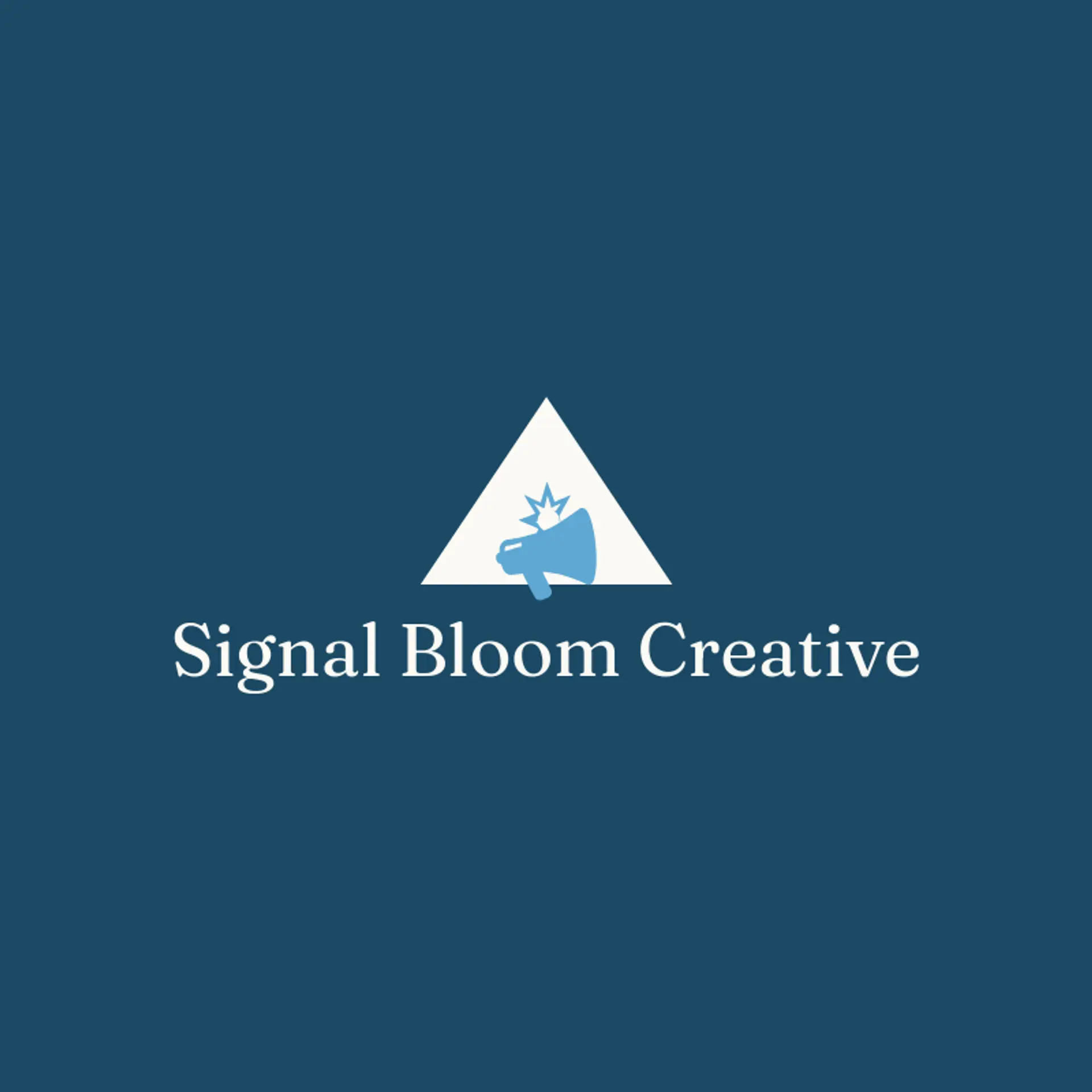 Signal Bloom Creative logo for marketing