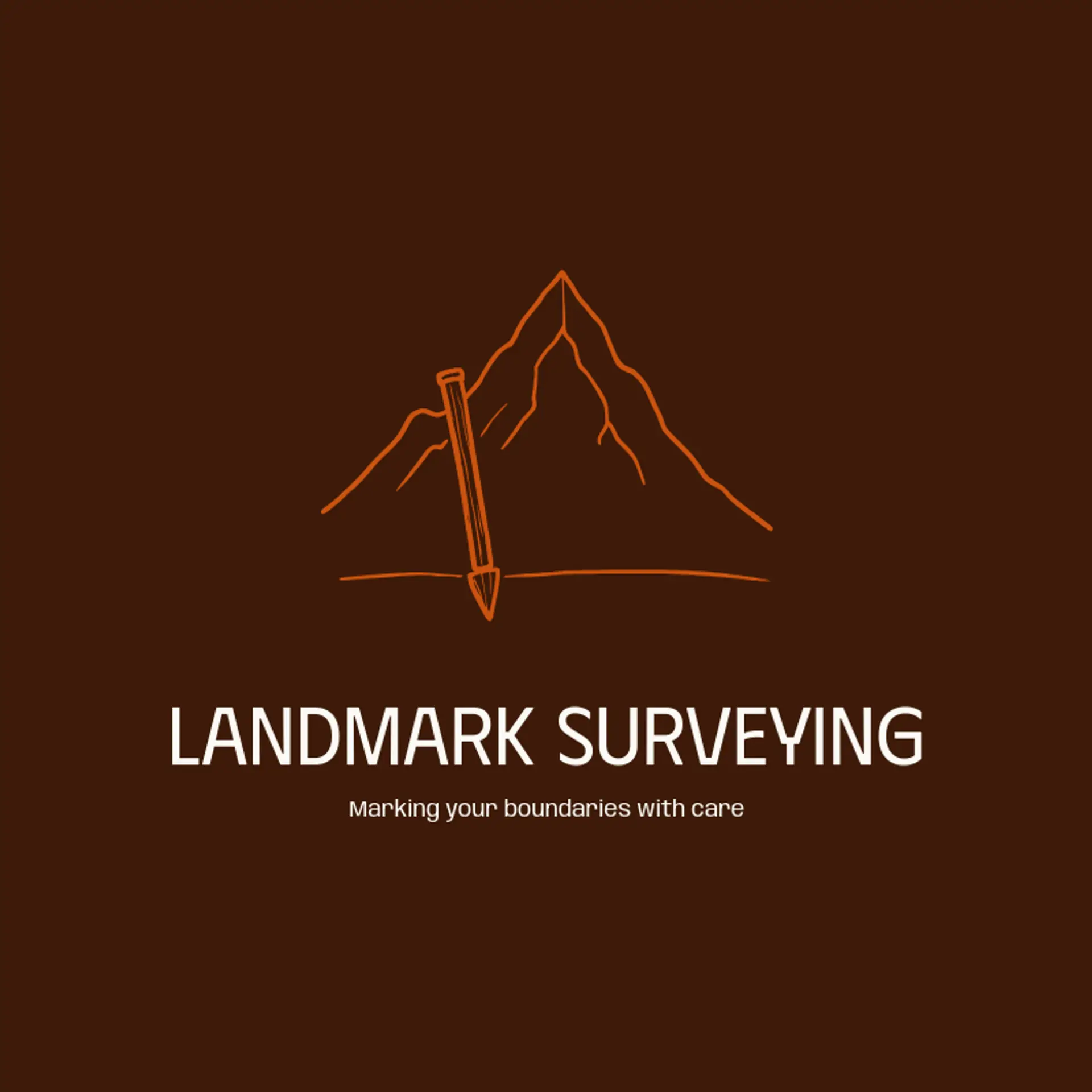 Landmark Surveying logo for surveying