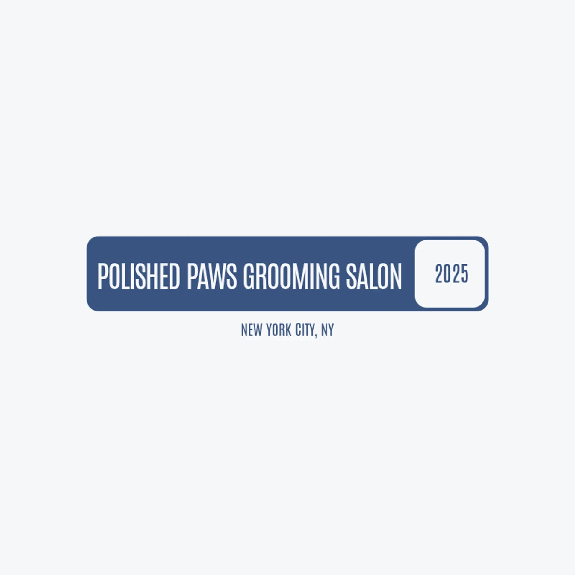 Purrfect Groomers logo for grooming salon