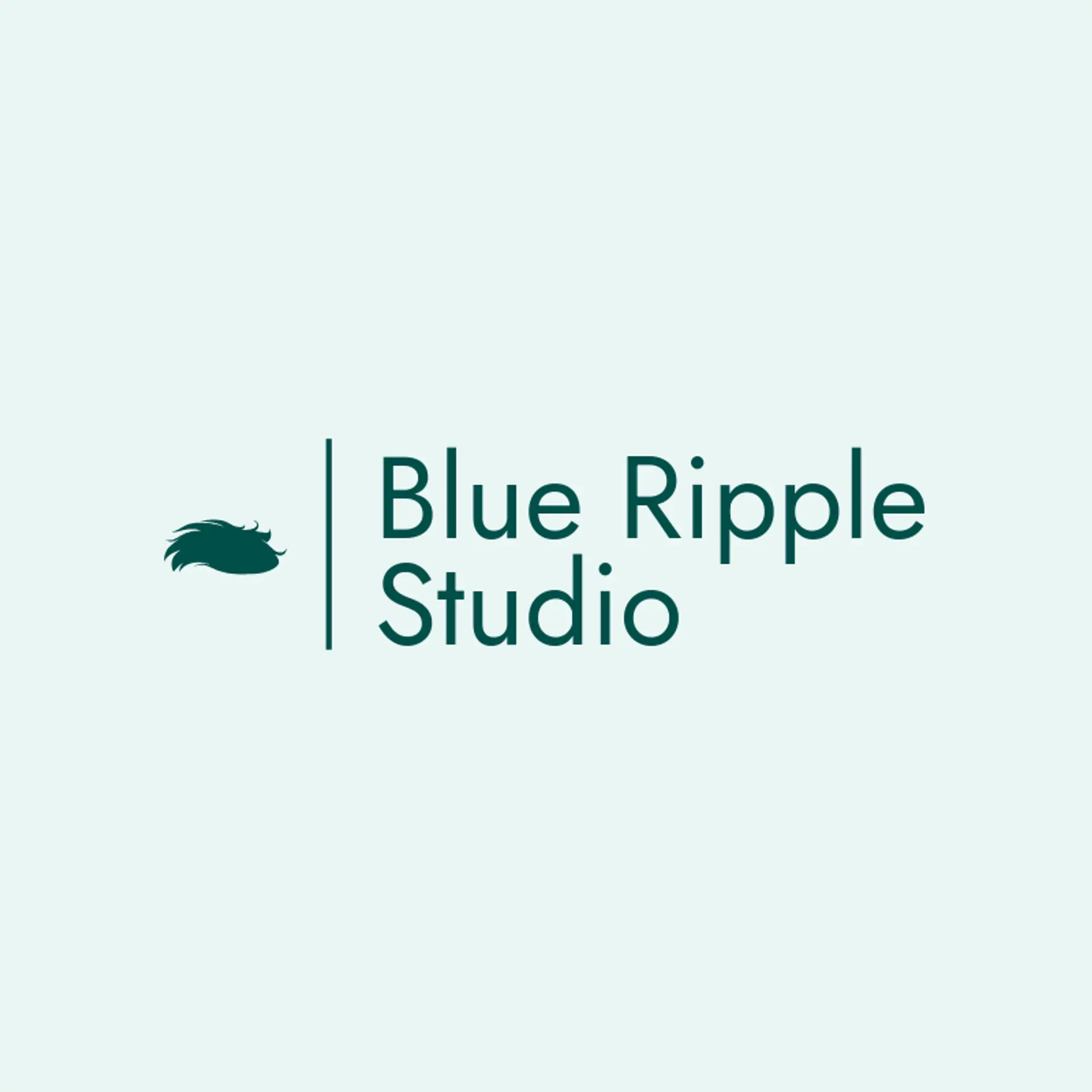 Blue Ripple Studio logo for flow