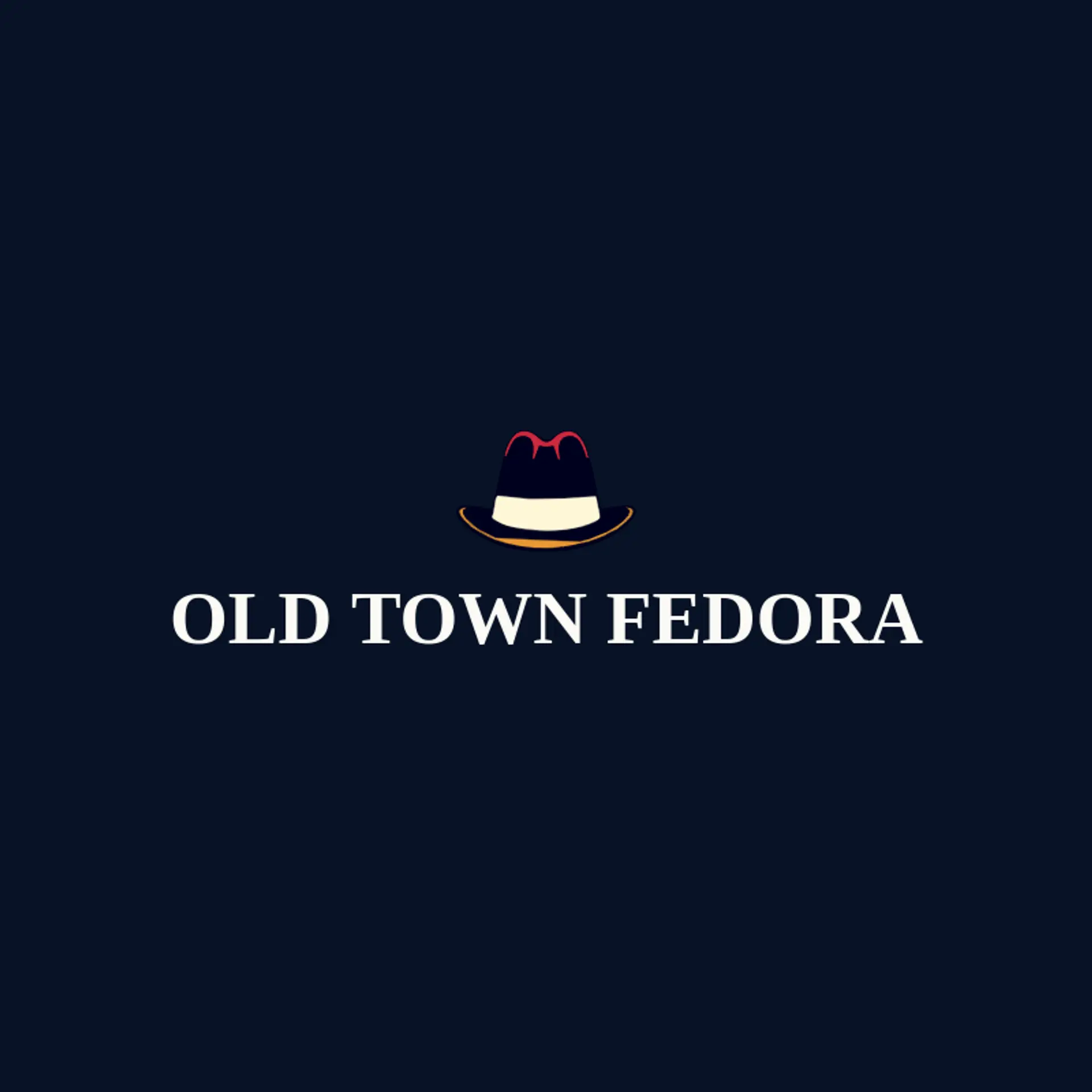 Old Town Fedora logo for Fedora Logo Ideas