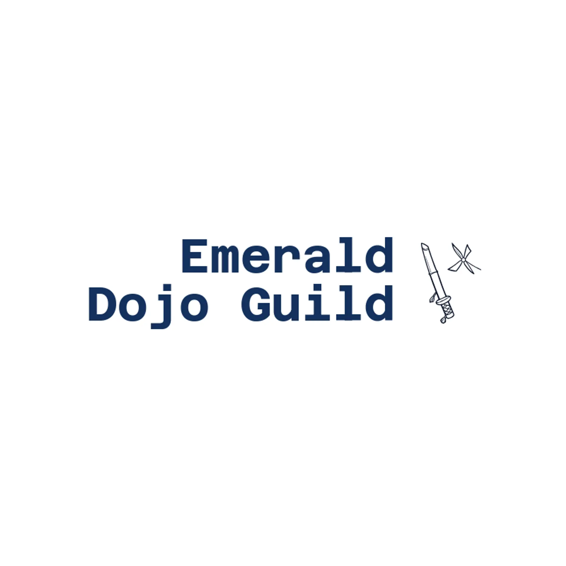 Emerald Dojo Guild logo for samurai