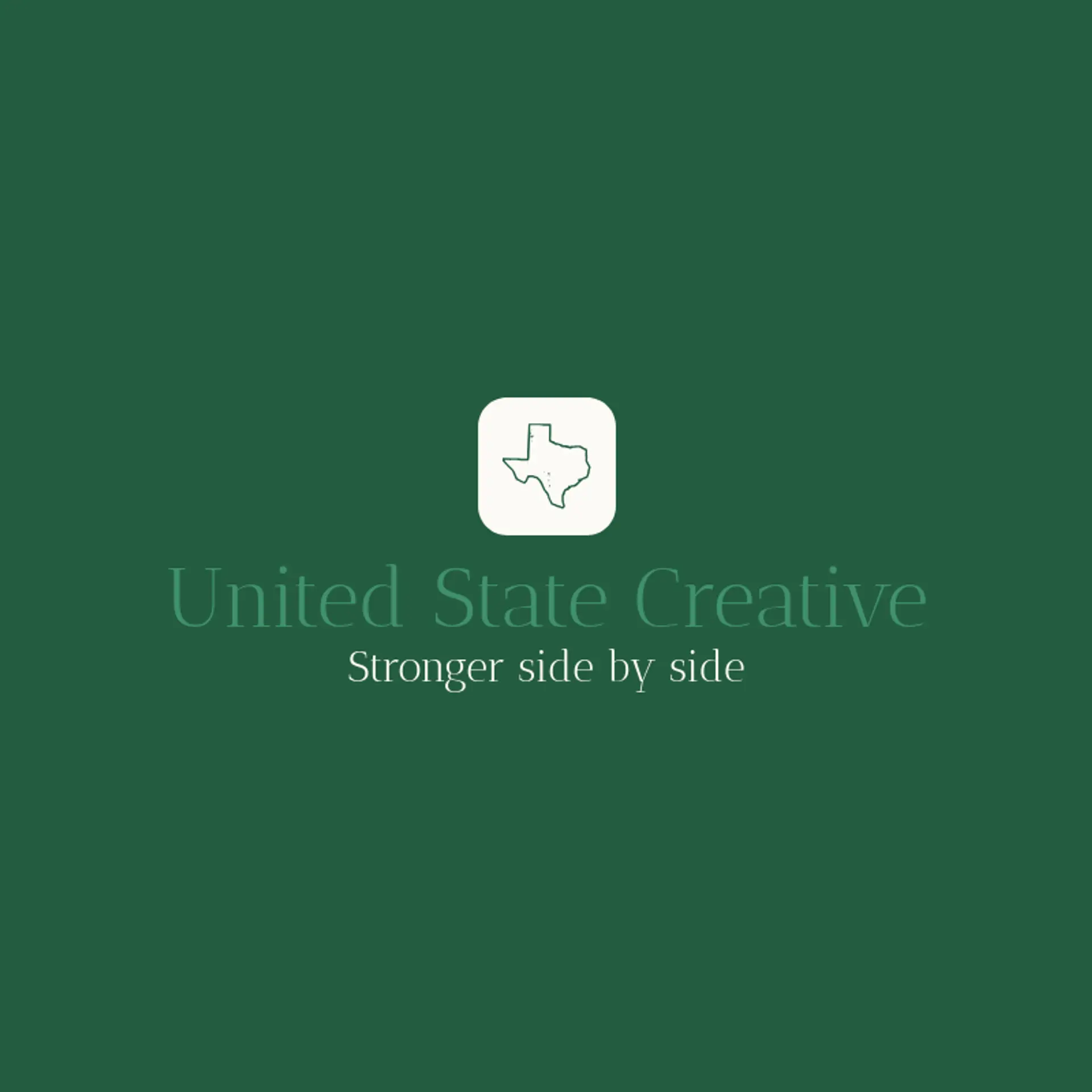 United State Creative logo for state