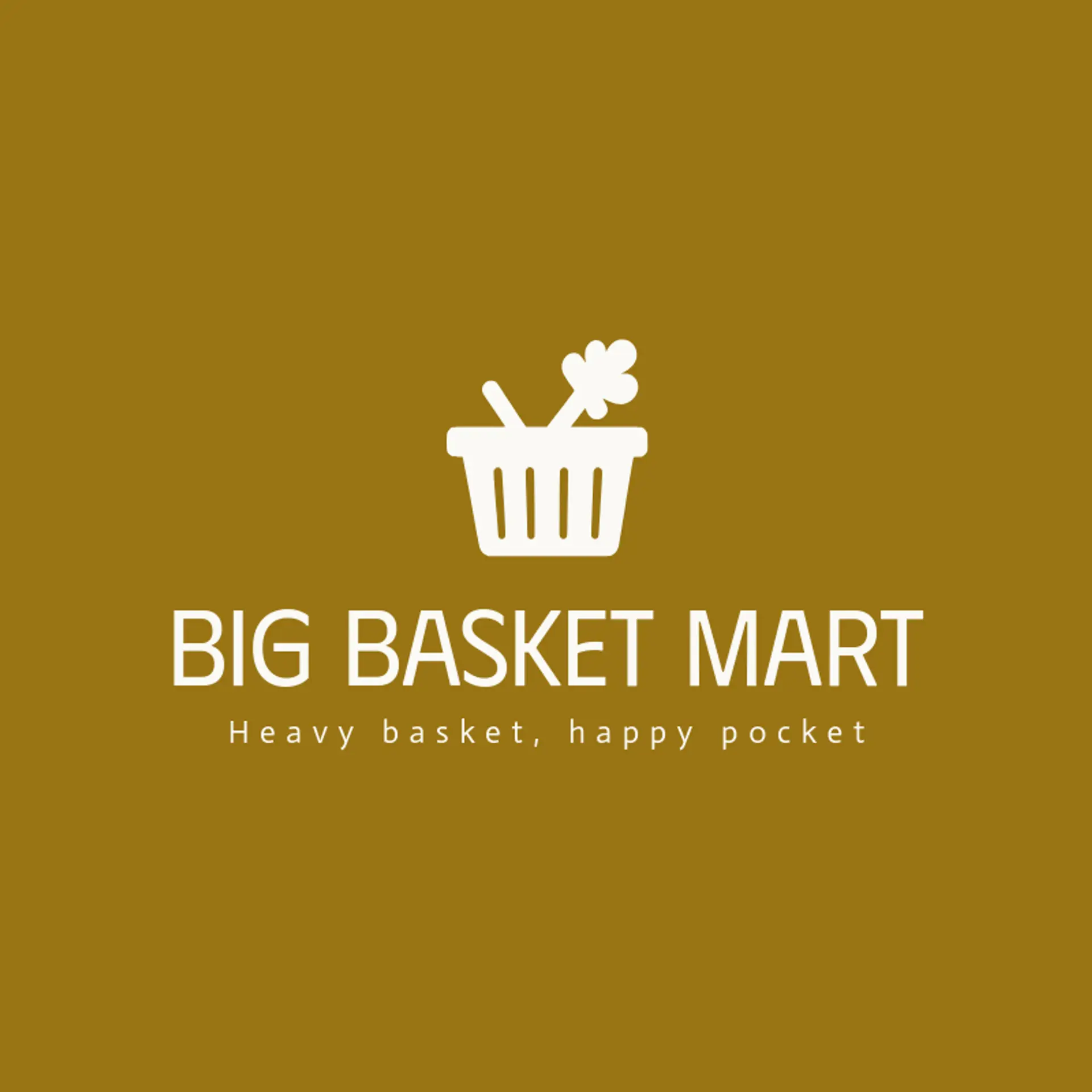 Big Basket Mart logo for mart
